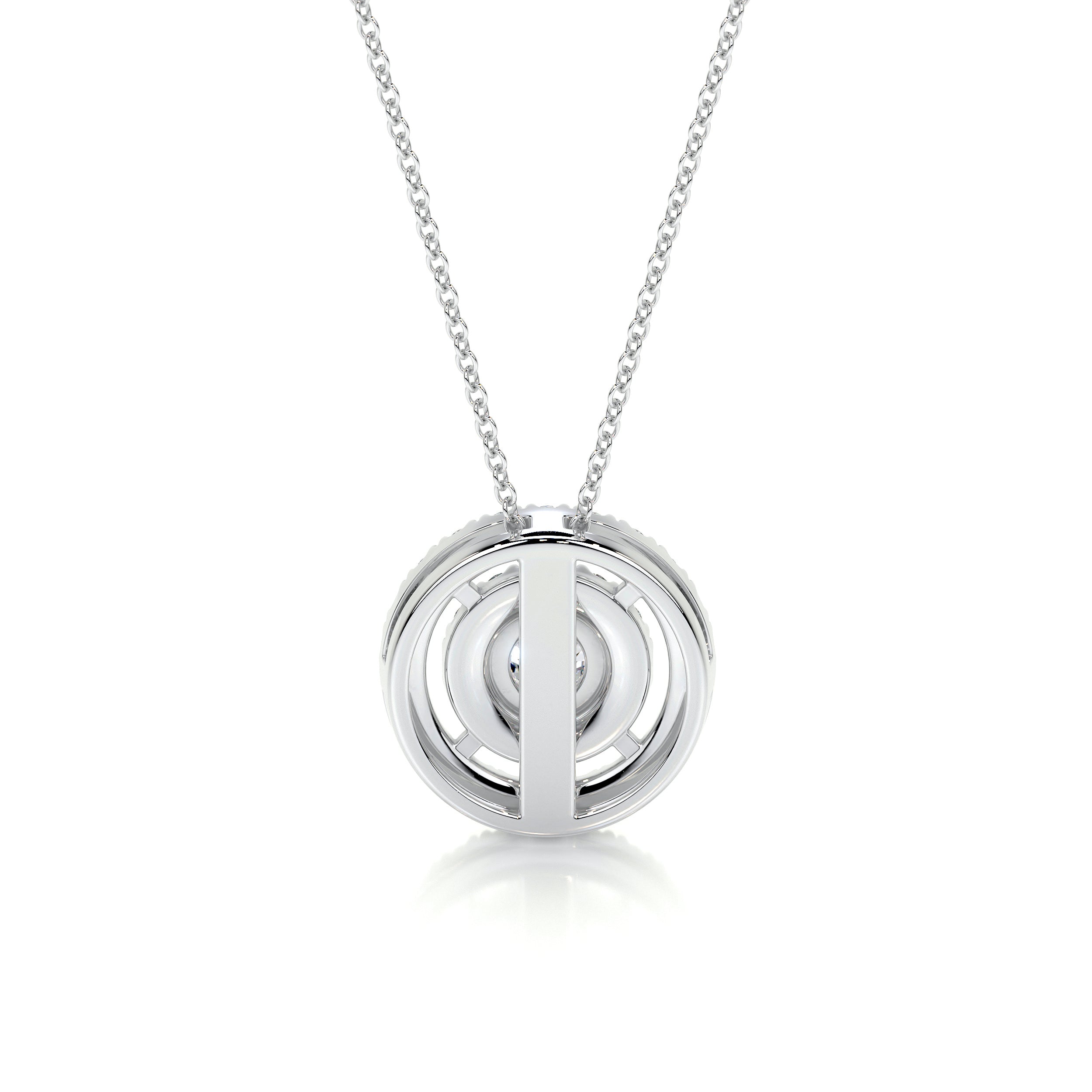 Joan Diamond Pendant (0.5 Carat) - 14K White Gold、mySite、hinf8tx79