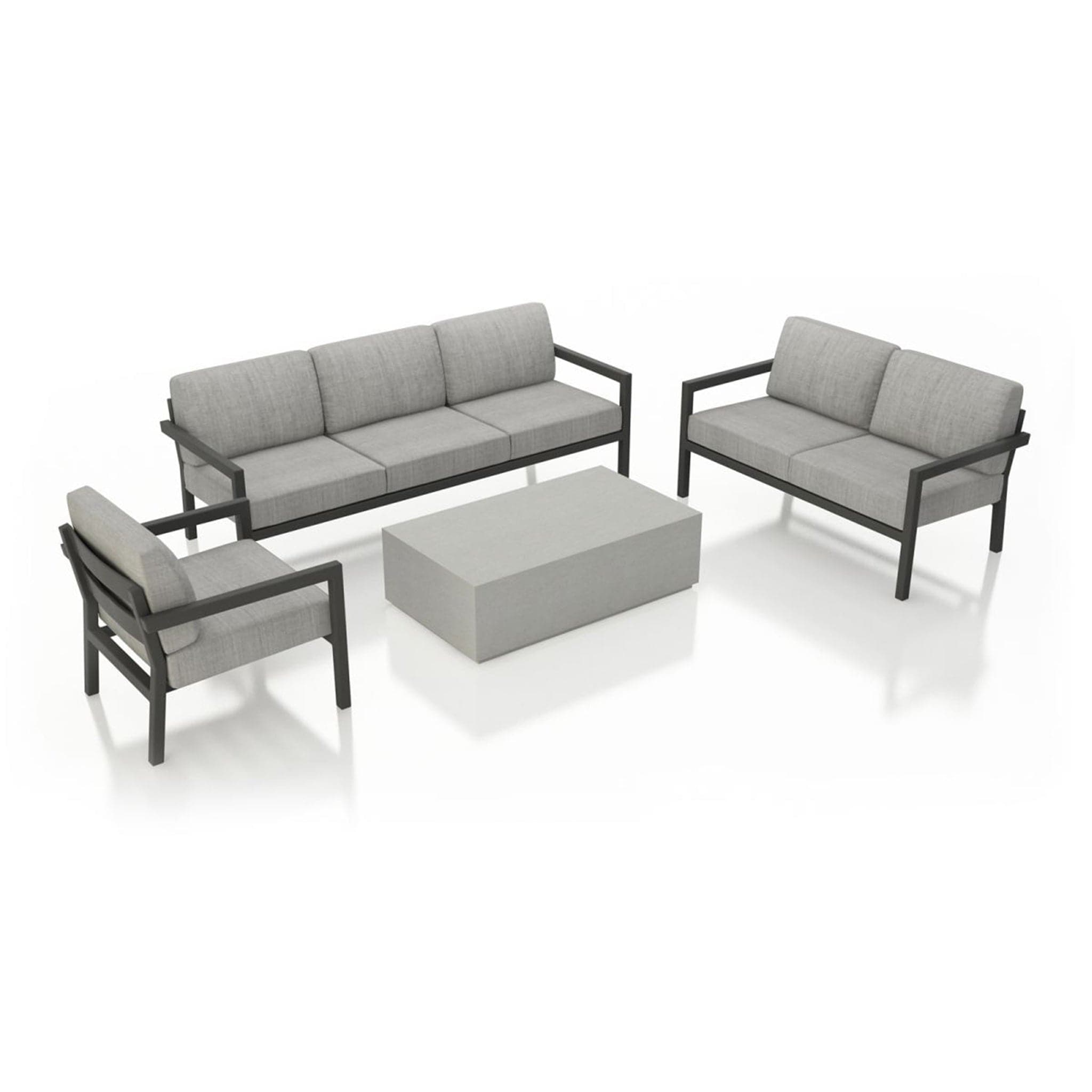 Pacifica Mason 4 Piece Sofa Loveseat Set、mySite、neckold