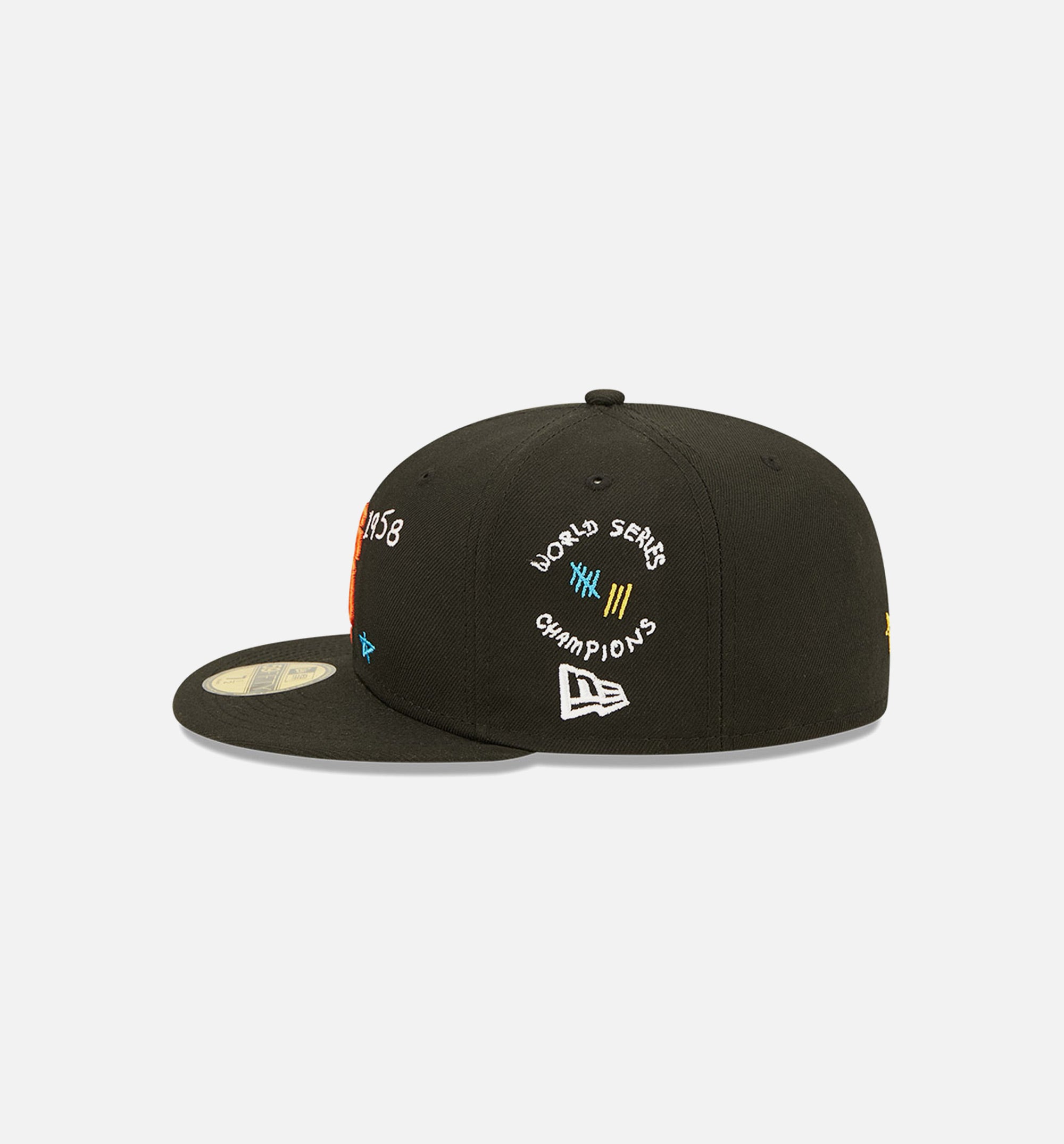 San Francisco Giants Scribble 59Fifty Fitted Cap Mens Hat - Black、mySite、dreamappss