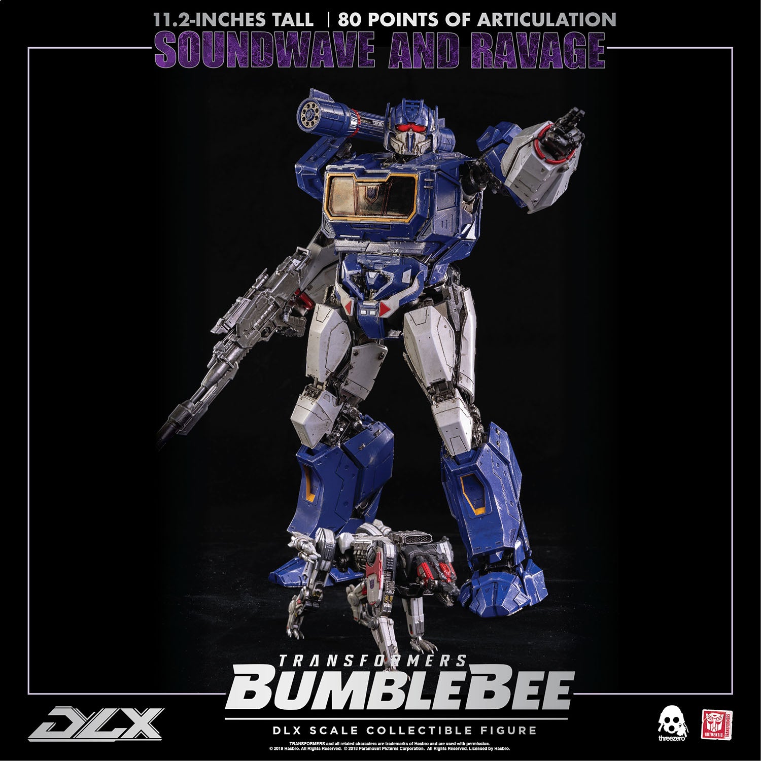 Transformers: Bumblebee DLX Scale Collectible Series Soundwave and Ravage、mySite、hgirdovlk