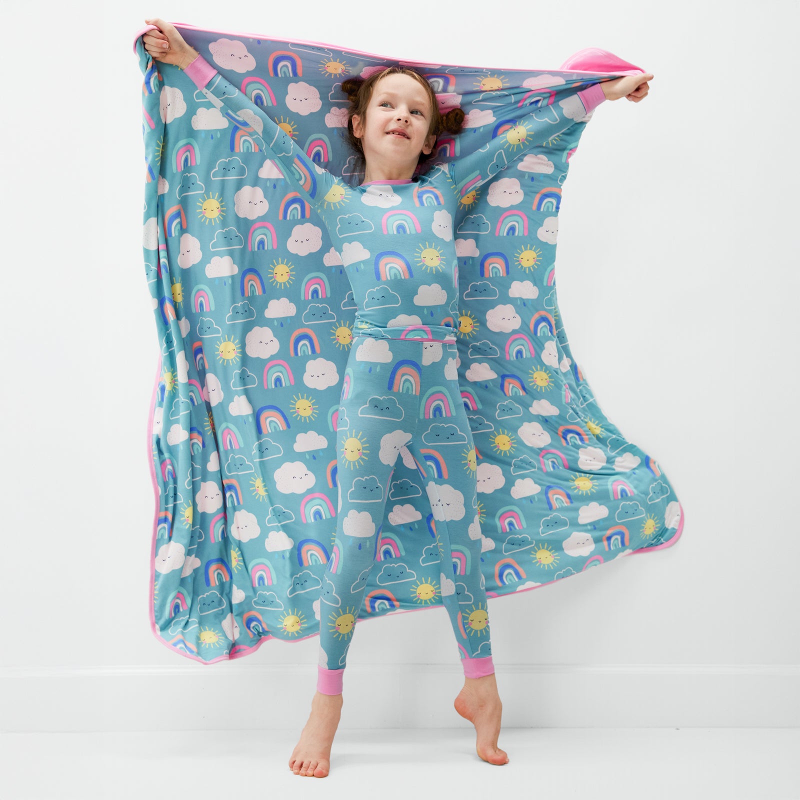 Sunny Skies Large Cloud Blanket®、mySite、g9winljtr