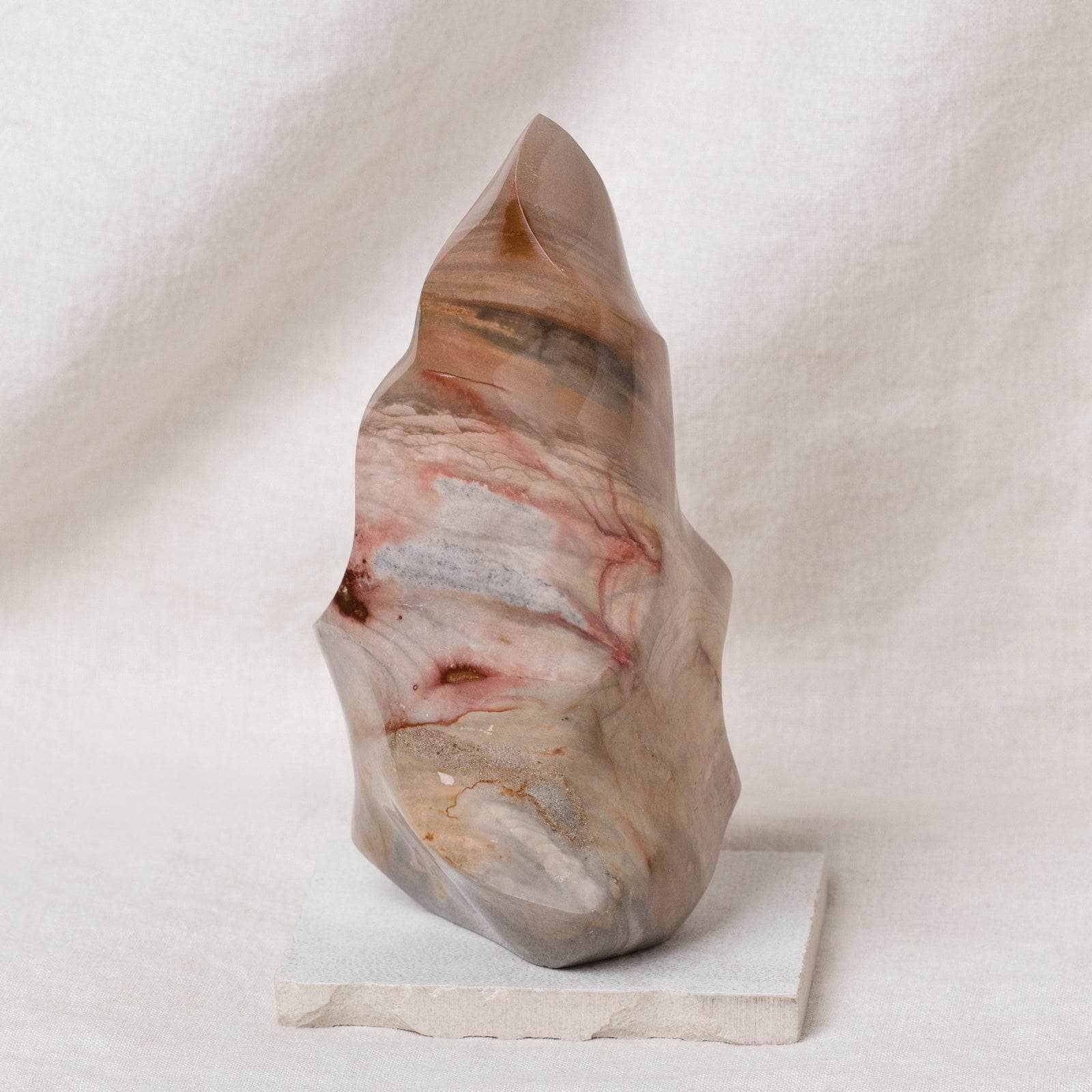 Polychrome (Desert Magic) Jasper Freeform Flame Crystals、mySite、hinf8tx79