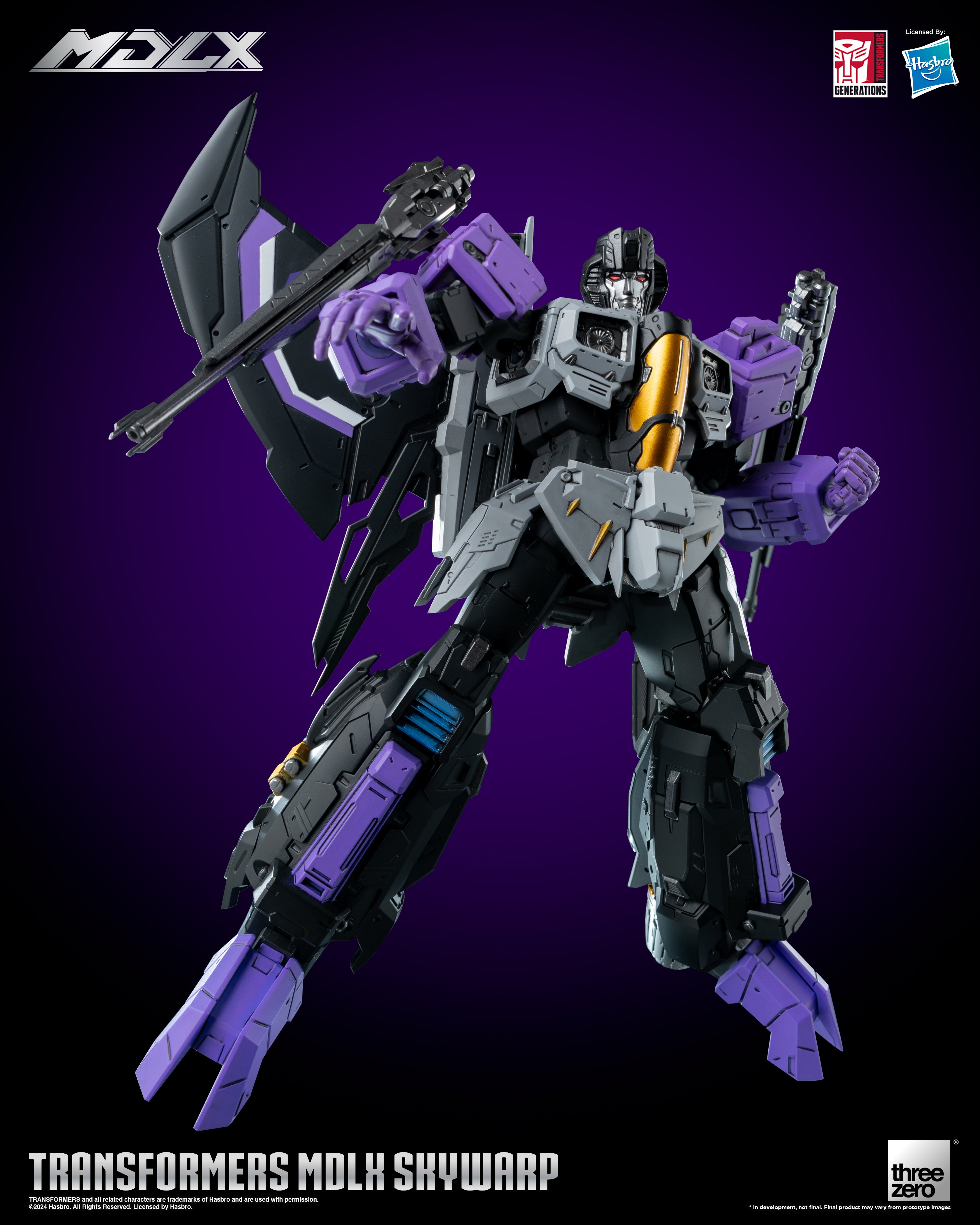 Threezero Transformers MDLX Skywarp、mySite、hgirdovlk