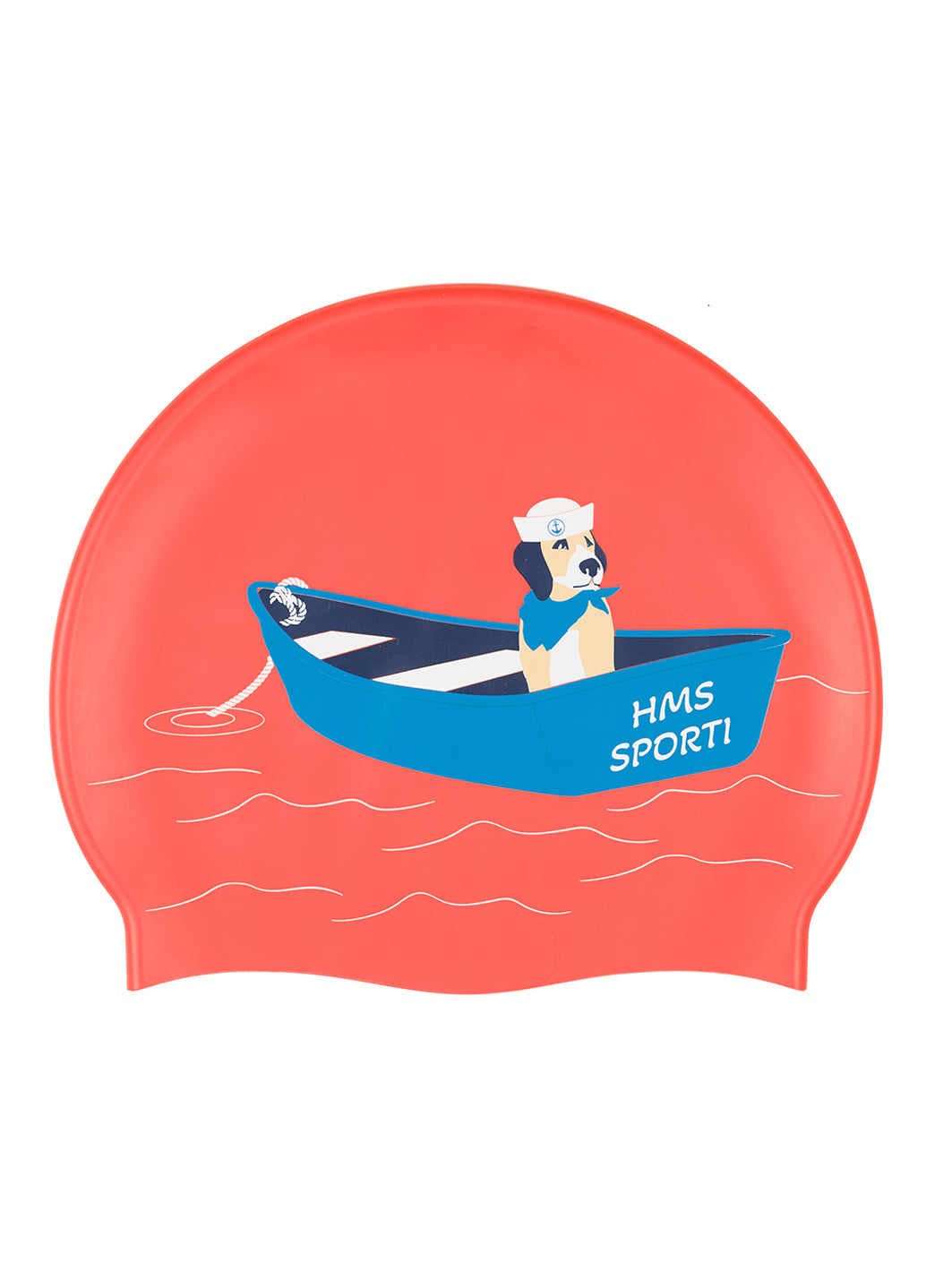 Sporti Skipper Silicone Swim Cap、mySite、noshort