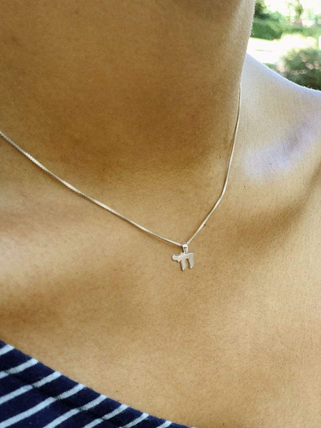 Tiny Chai Necklace - Sterling Silver、mySite、topwebapps