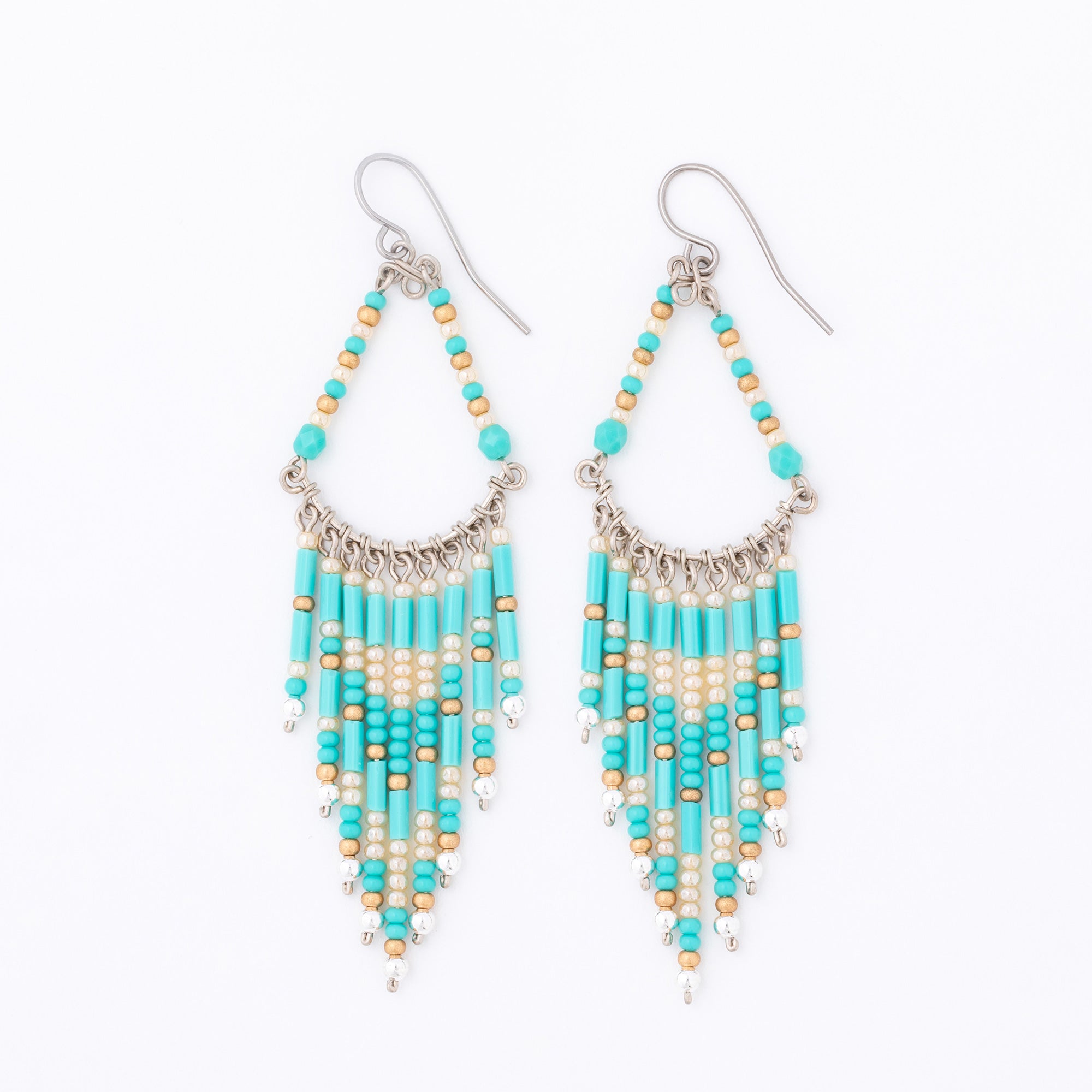 Southwest Spirit Beaded Earrings、mySite、camillekostekn