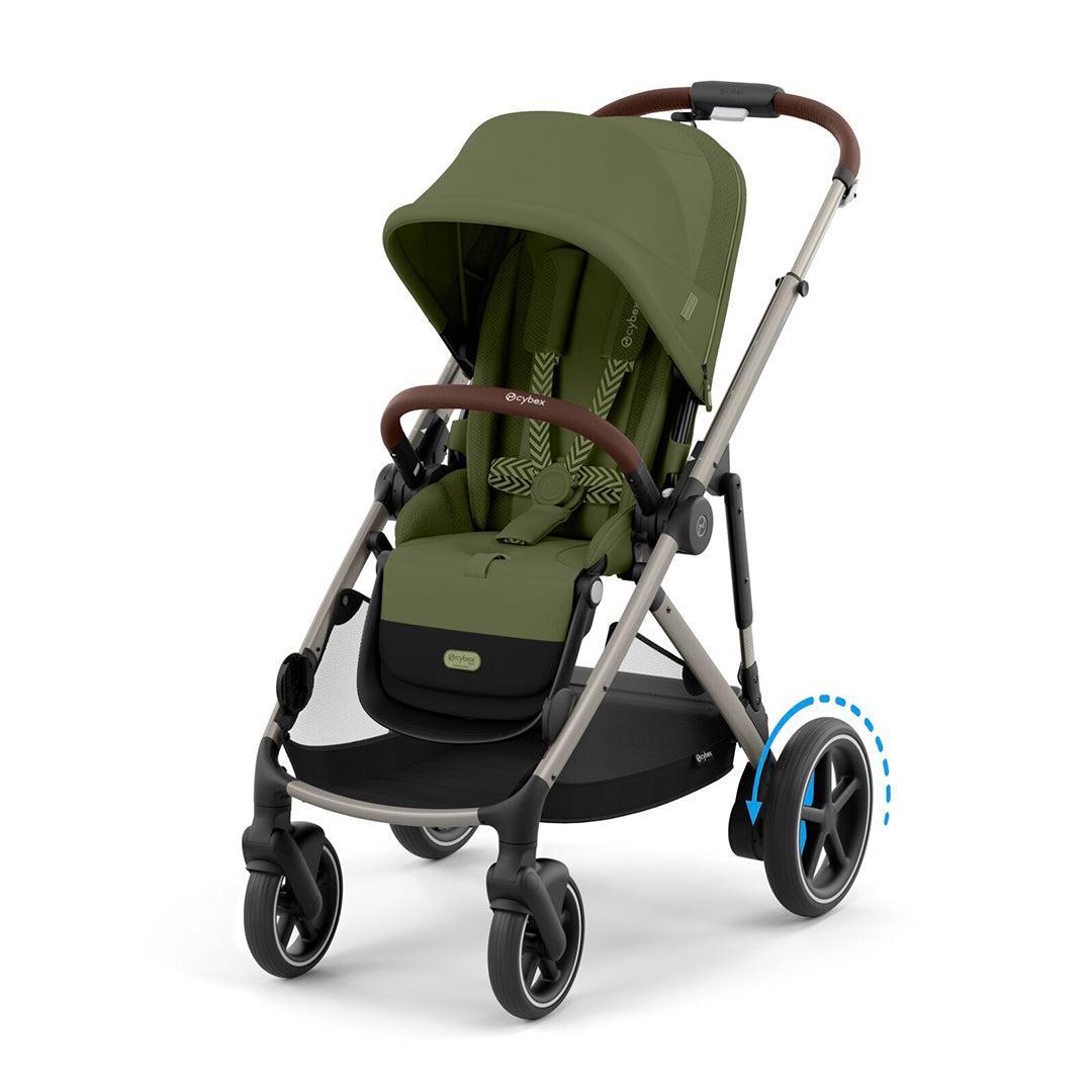  CYBEX eGazelle S Pushchair - Moss Green、mySite、merchandisen