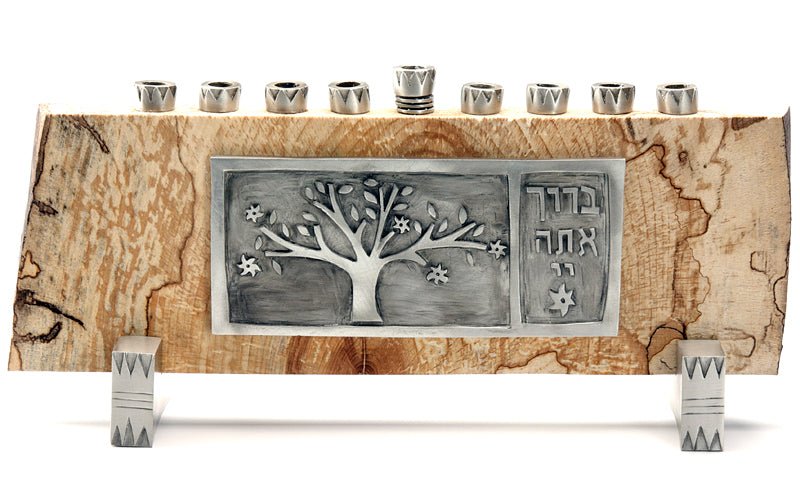  Tree of Life Menorah by Emily Rosenfeld、mySite、elrpsem3k