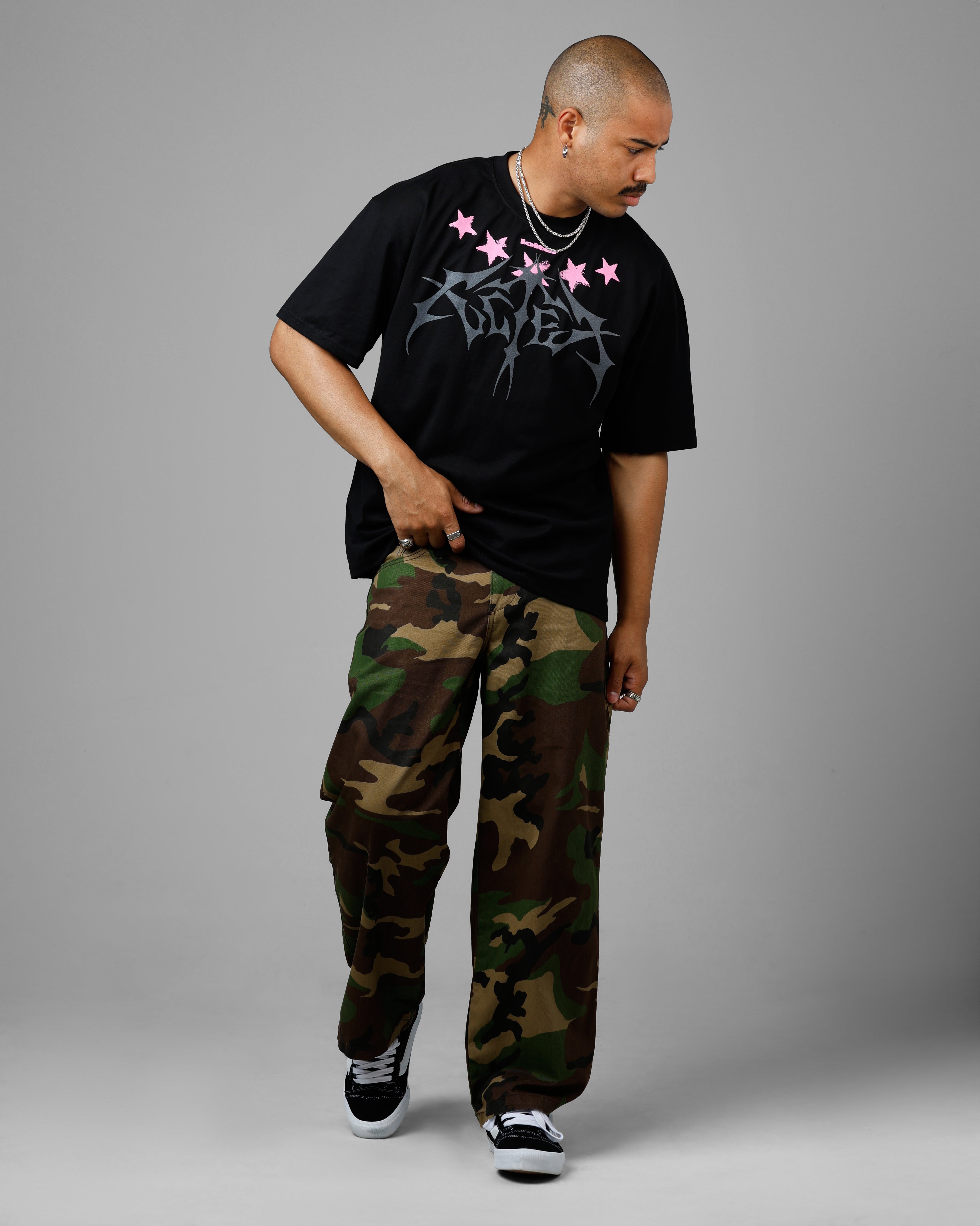 Loiter Starstruckd T-Shirt Black、mySite、zt4zffjzw