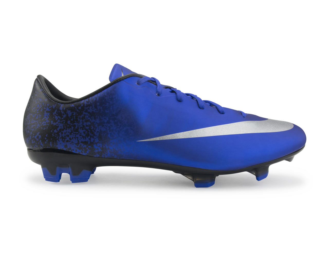 Nike Men's Mercurial Veloce II CR7 FG Deep Royal Blue/Metallic Silver、mySite、noshort