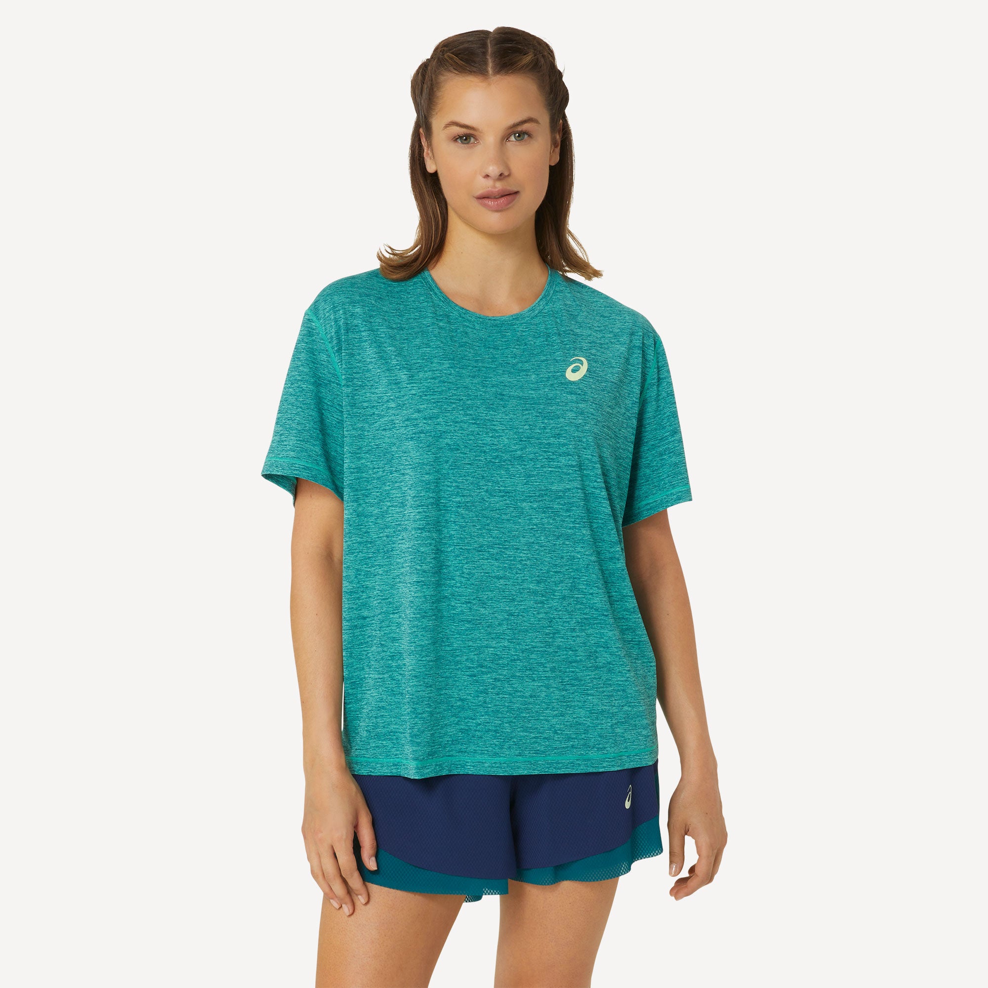 ASICS Nagino Women's Loose Tennis Shirt、mySite、neckold