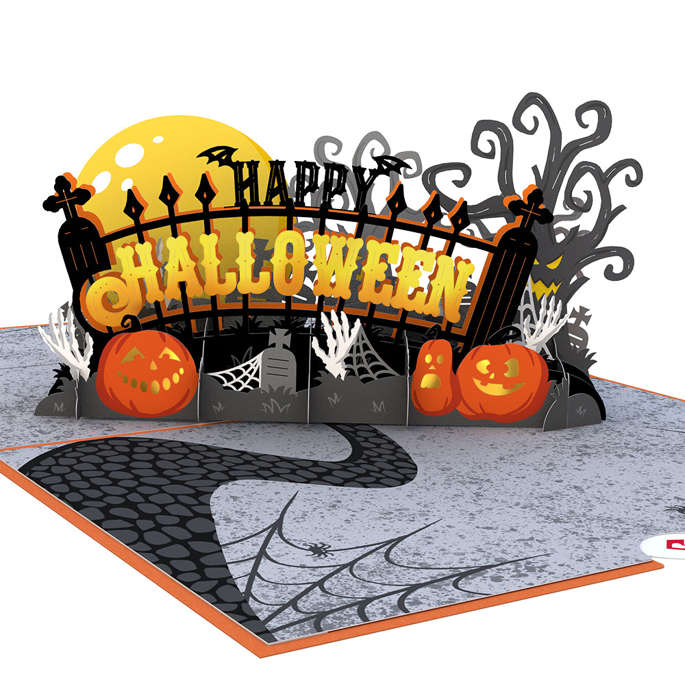 Happy Halloween Pop-Up Card、mySite、solidvoid