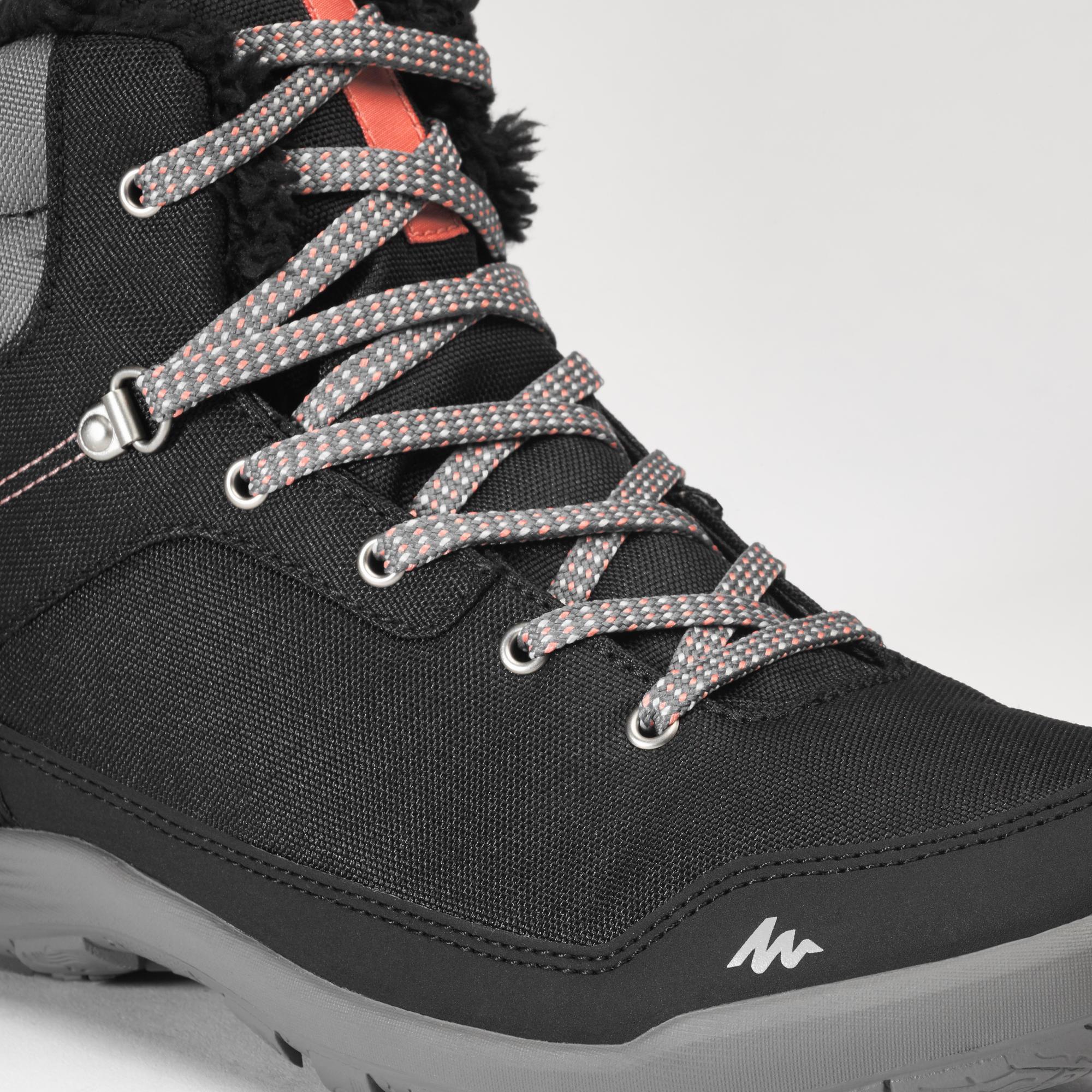 Quechua Women's SH100 MID Warm and Waterproof Hiking Boots、mySite、neckold