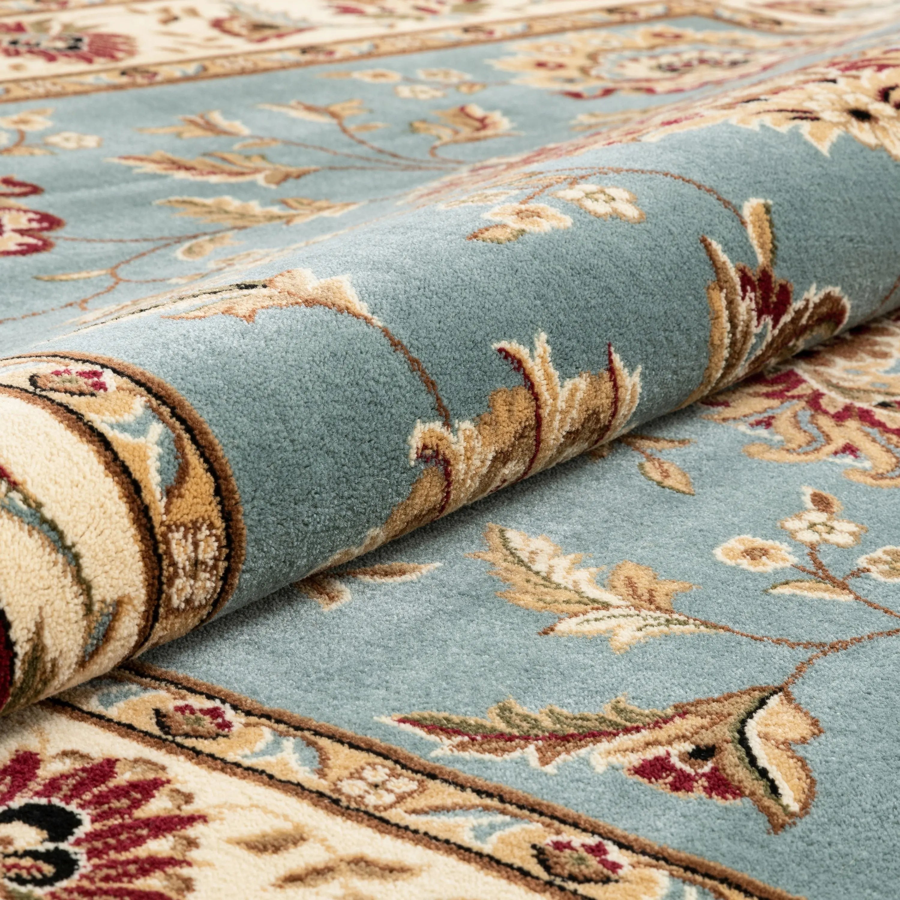 Abbasi Light Blue Traditional Rug、mySite、gigharbornorthrealestate