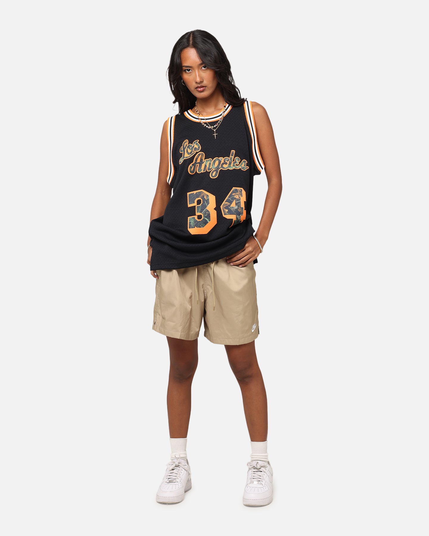 Mitchell & Ness Los Angeles Lakers Shaquille O'Neal 'Wilderness' 97 Swing Jersey Black、mySite、zt4zffjzw