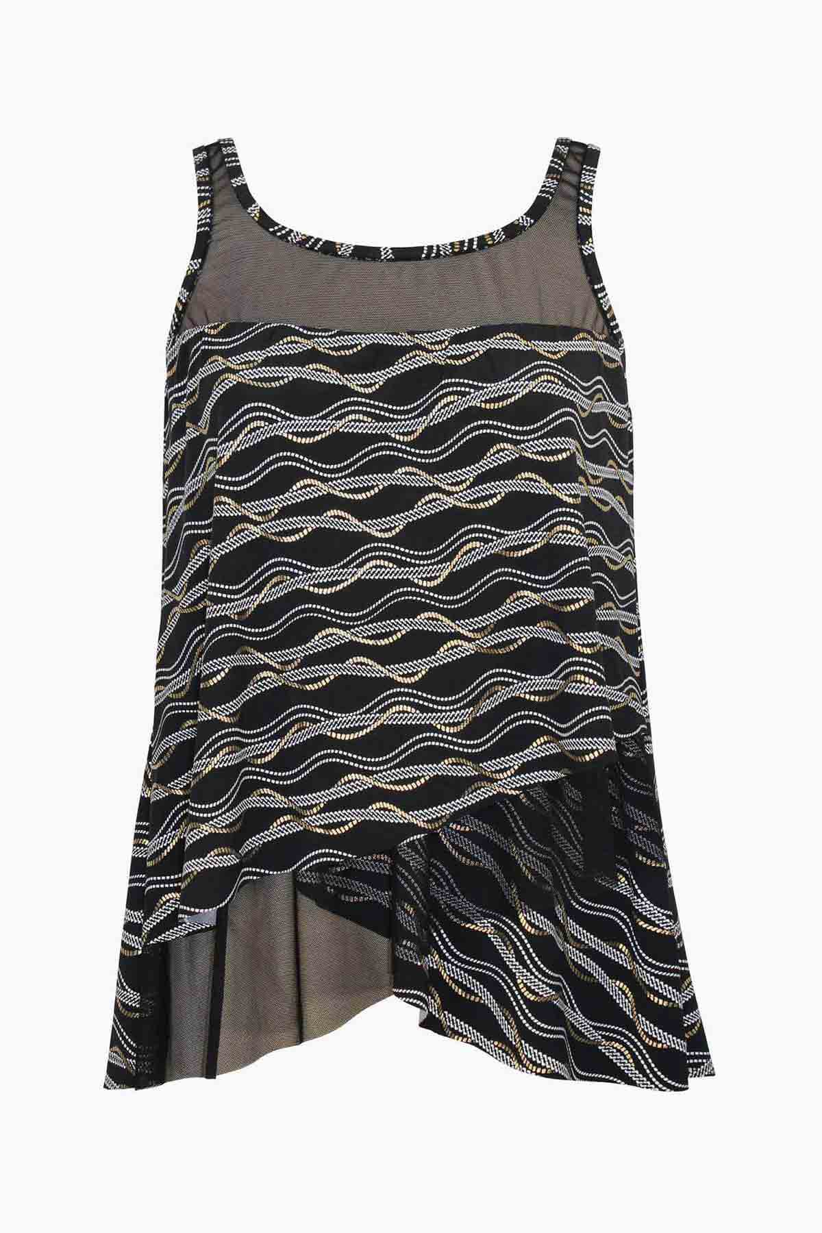  Mirage Tankini Top in Linked In、mySite、justintrudeaud