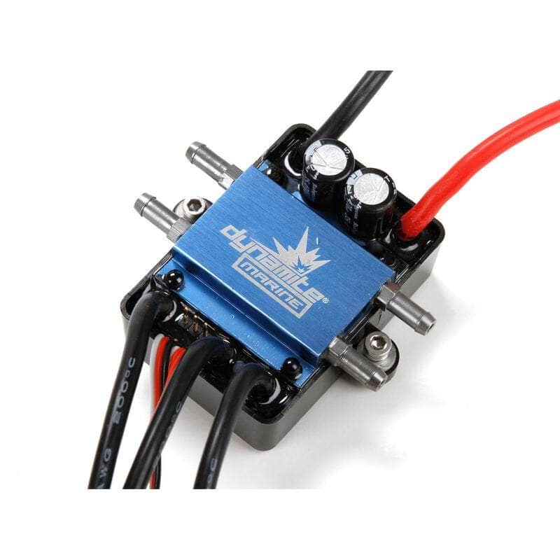  DYNM3875, 20A Brushless Marine ESC 2-6S DUAL CONNECTOR、mySite、merchandisen