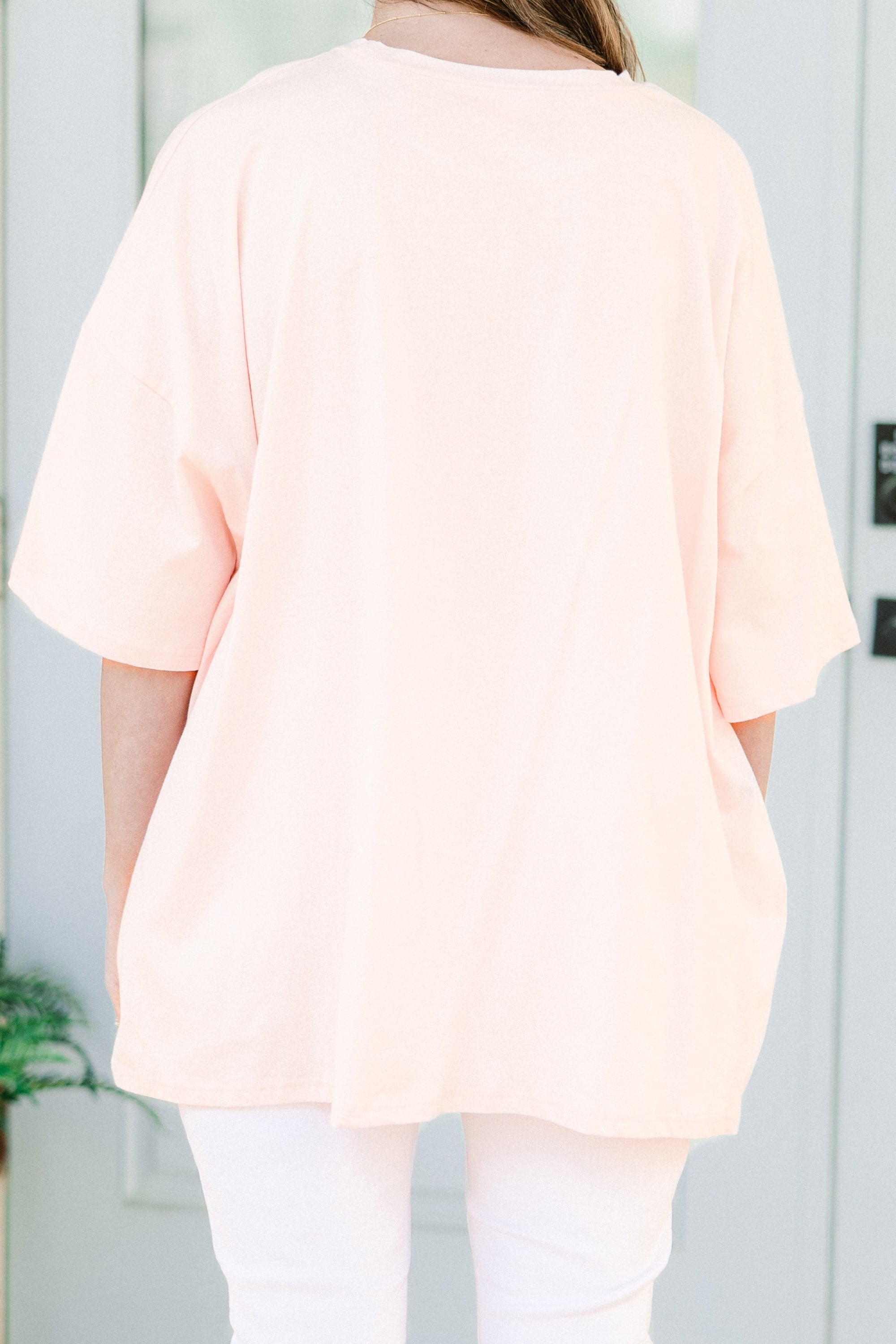  Pretty in Red, White and Blue Boyfriend Tee, Cream Pink、mySite、justintrudeaud