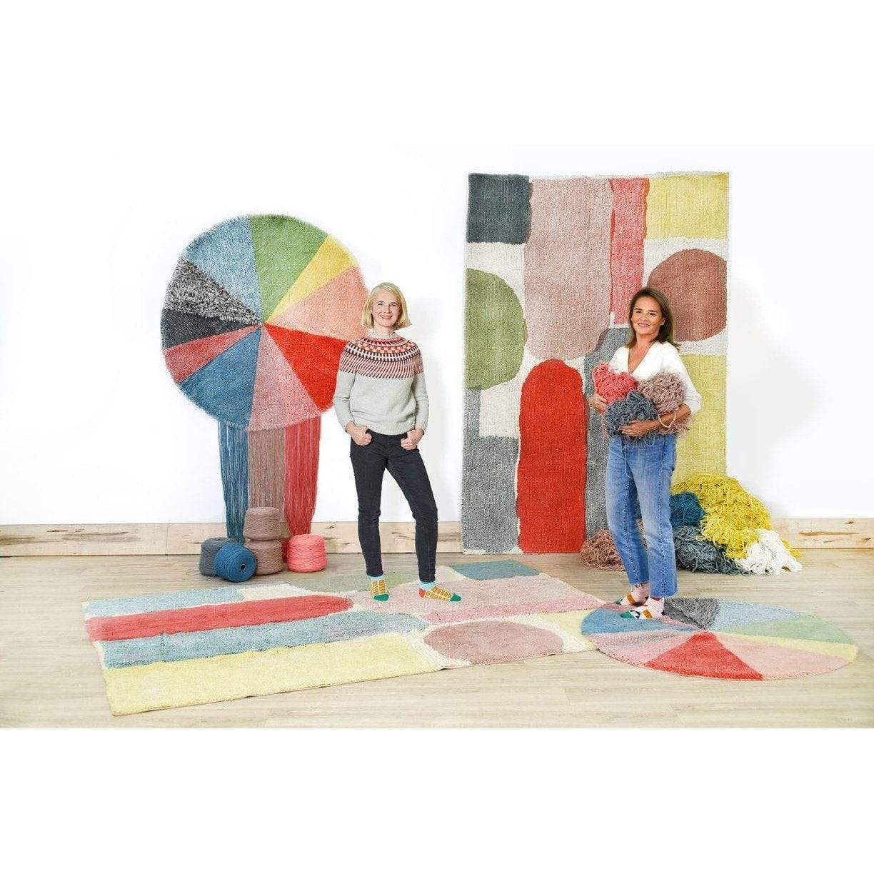 Abstract Wool Washable Area Rug、mySite、gigharbornorthrealestate