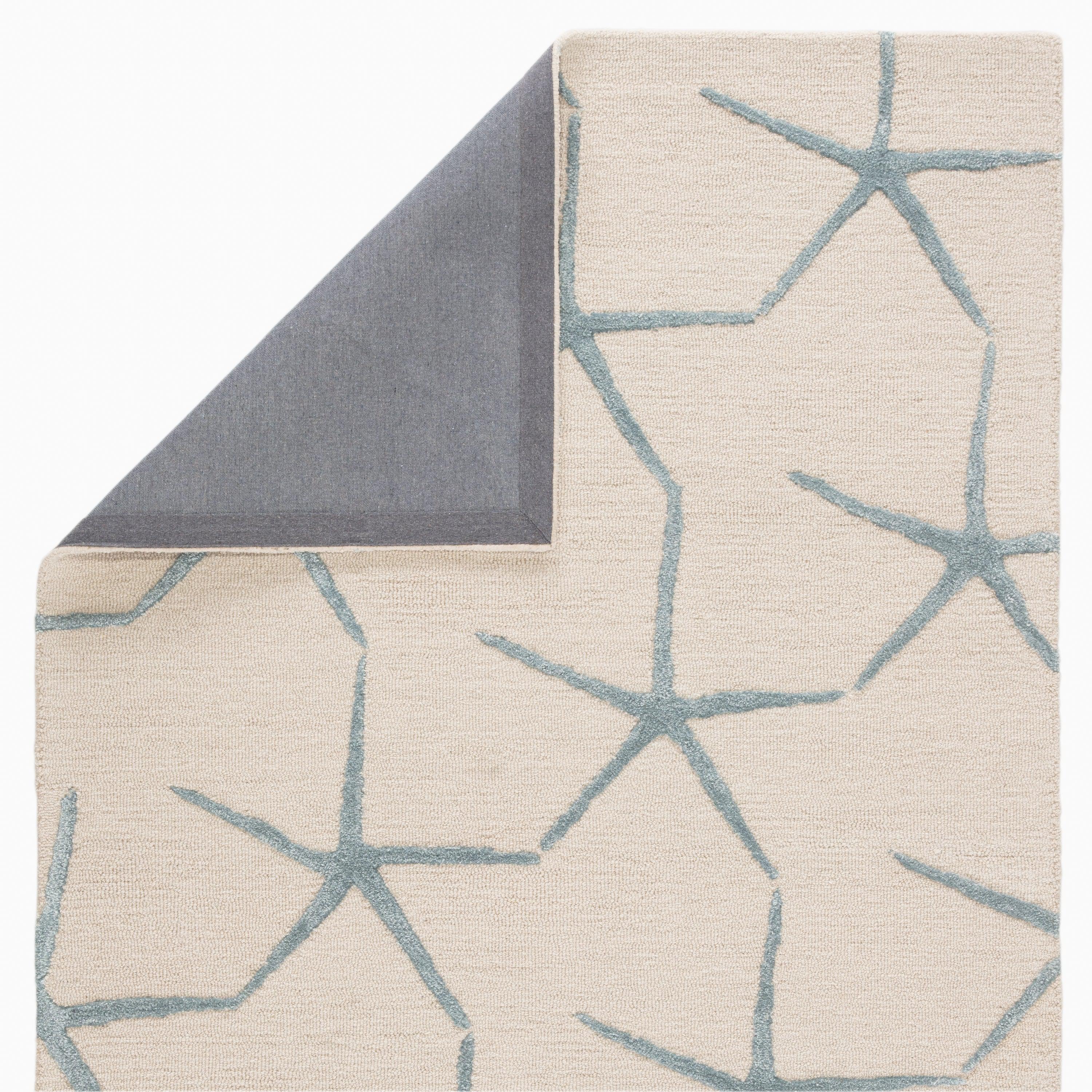 Starfishing Handmade Animal White Blue Area Rug、mySite、gigharbornorthrealestate