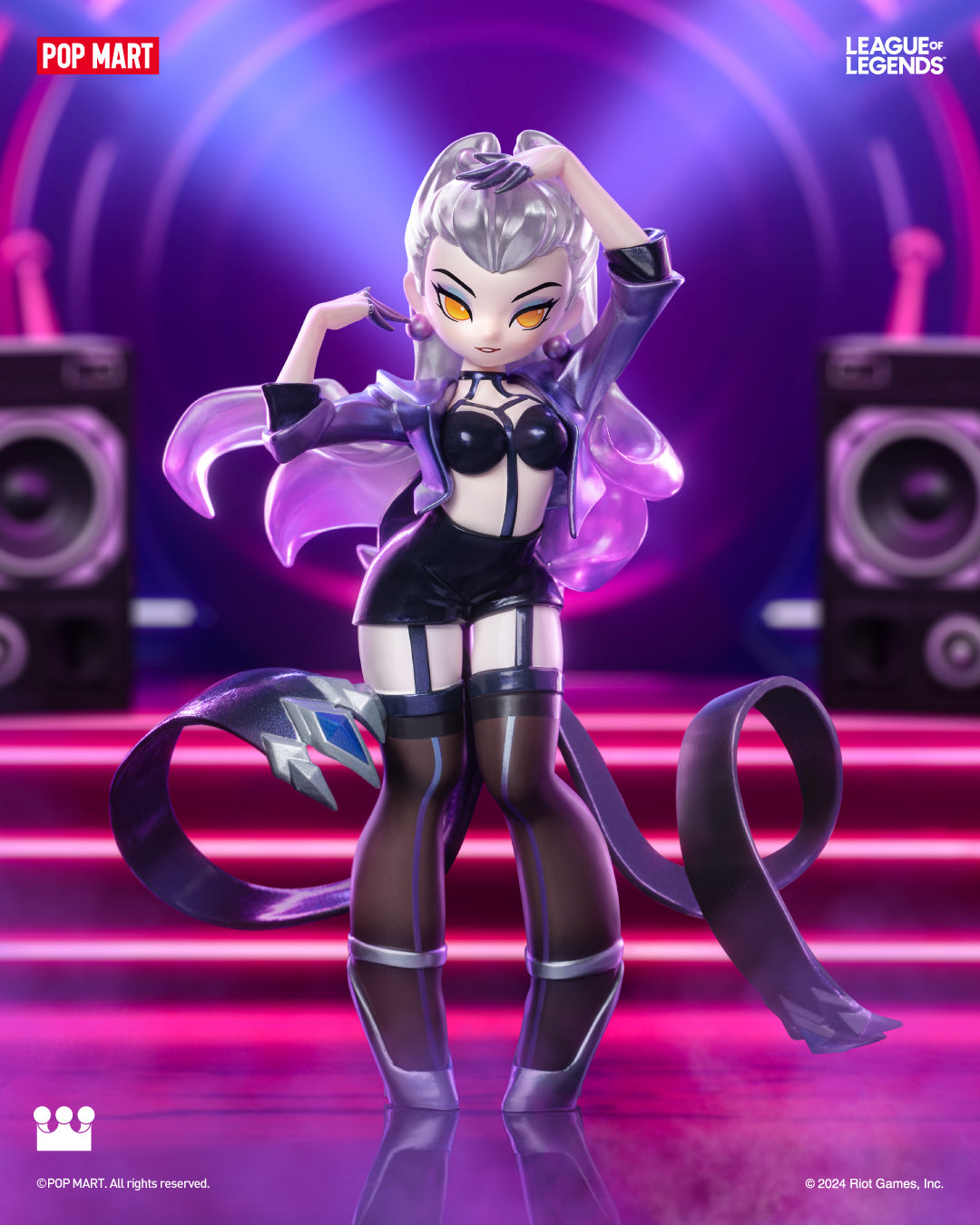  POP MART League of Legends K/DA ALL OUT Series Figures、mySite、greenlandpopulation