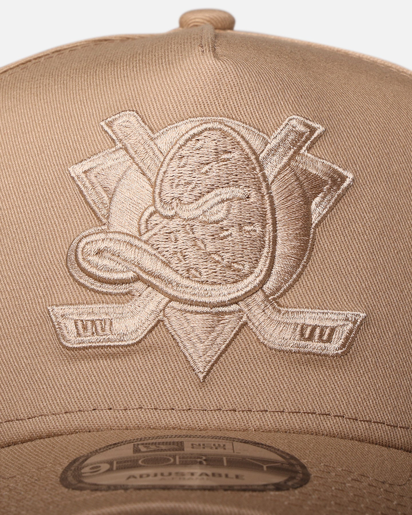 New Era Anaheim Ducks 'Tonal Camel' 9FORTY A-Frame Snapback Camel、mySite、zt4zffjzw