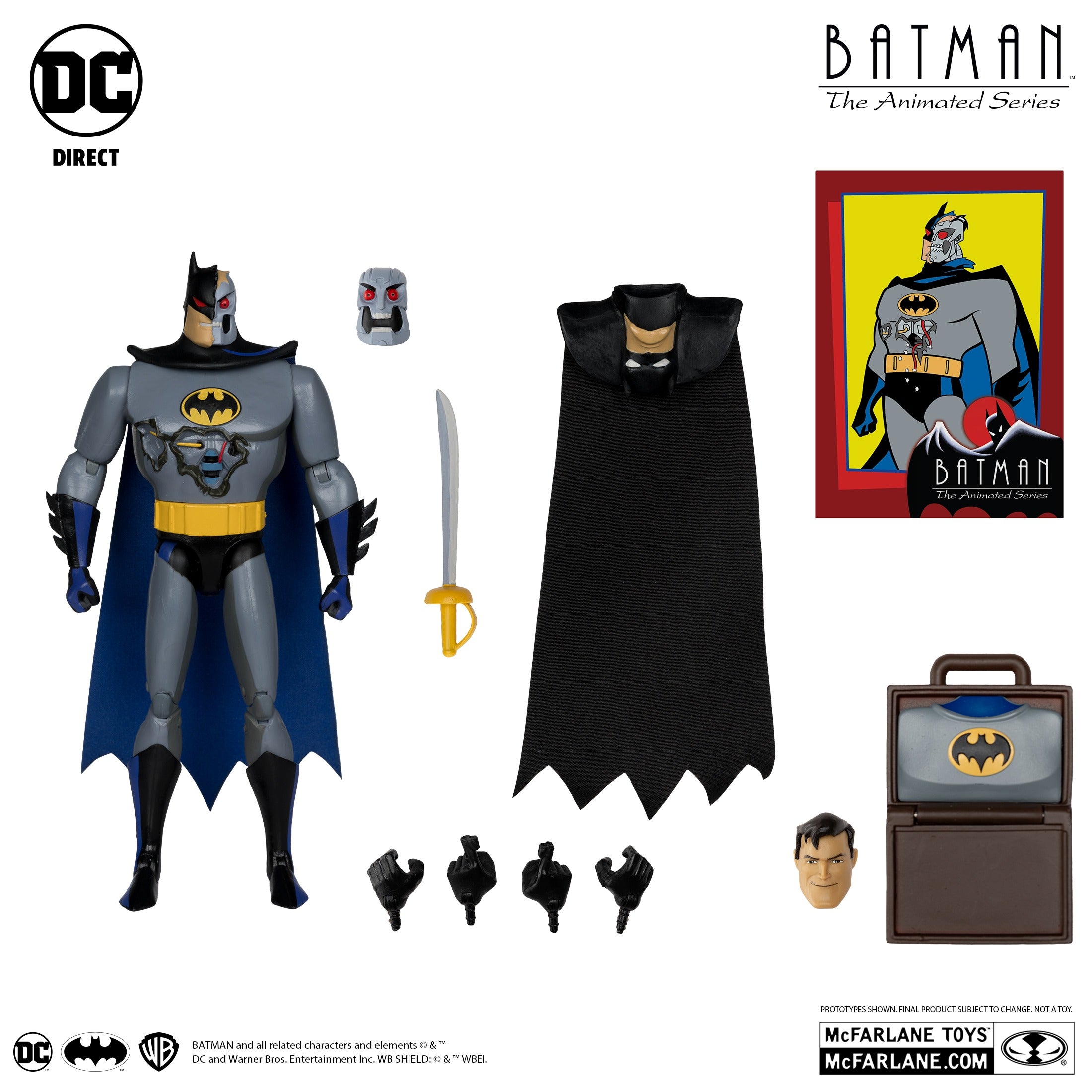 DC Direct Exclusive Batman The Animated Series H.A.R.D.A.C. (Bruce Wayne BAF)、mySite、hgirdovlk