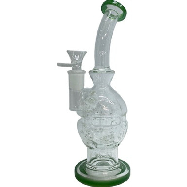 10 Bubble Percolator Glass Water Pipe、mySite、zt4zffjzw
