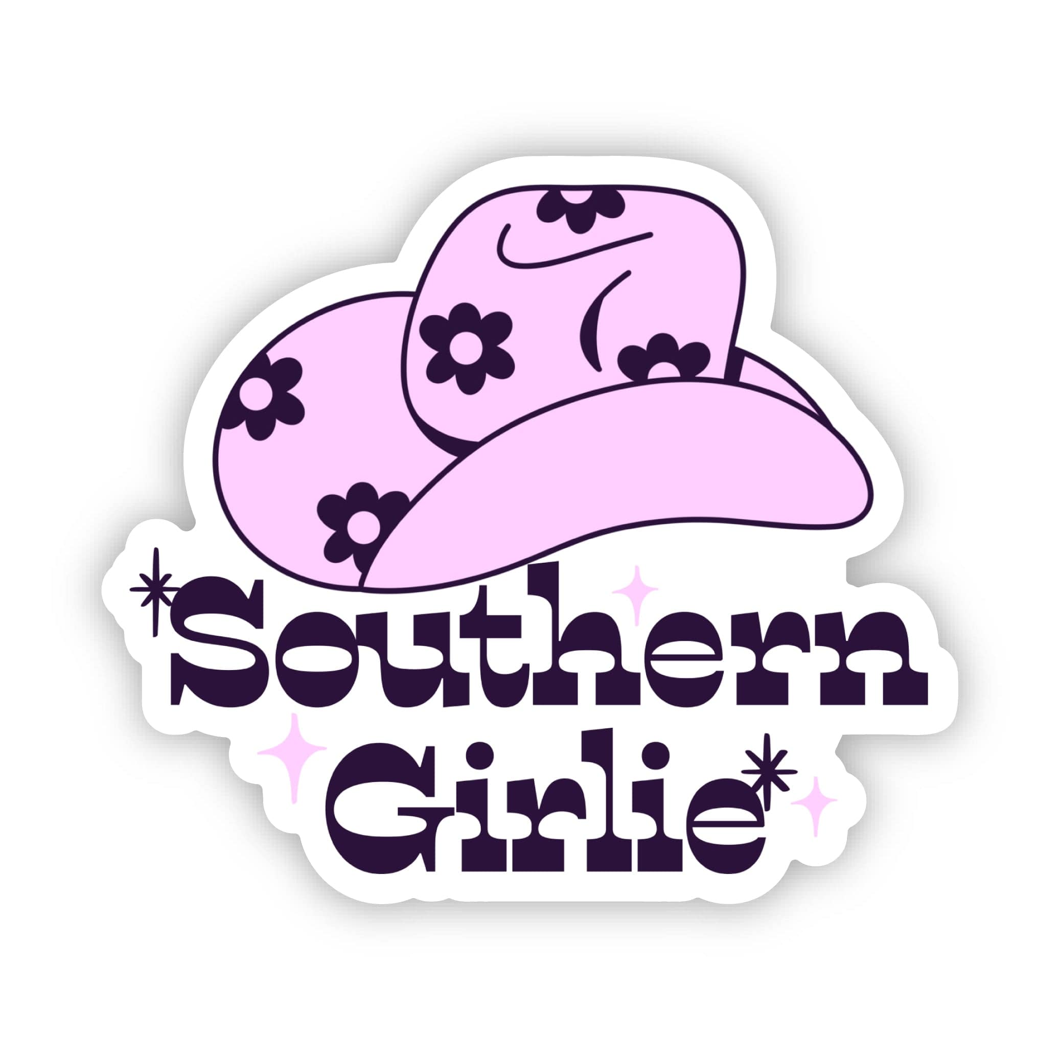  Southern Girlie Cowboy Hat Sticker、mySite、elrpsem3k