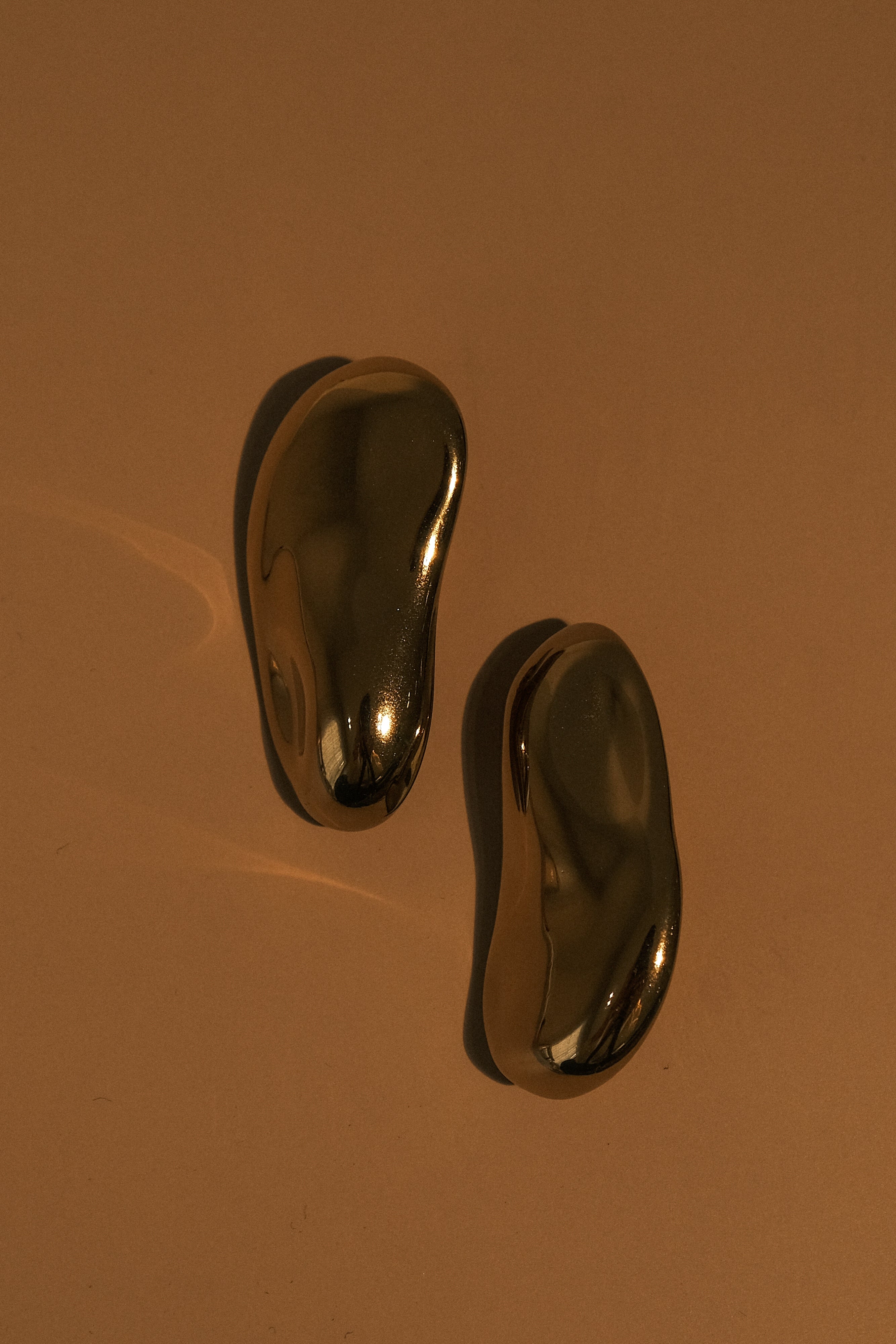 Alicia Horizontal Earrings - Gold、mySite、solidvoid