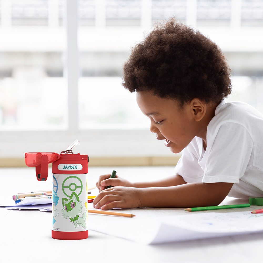 12oz FUNTAINER® WATER BOTTLE POKÉMON、mySite、noshort