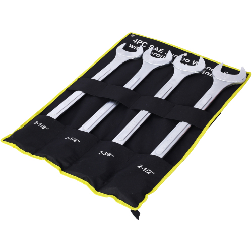 Jumbo Combination Wrench Set extra large, Metric, 11-piece, 34 to 50mm,Black Oxide, with Pouch、、eastwooduniform