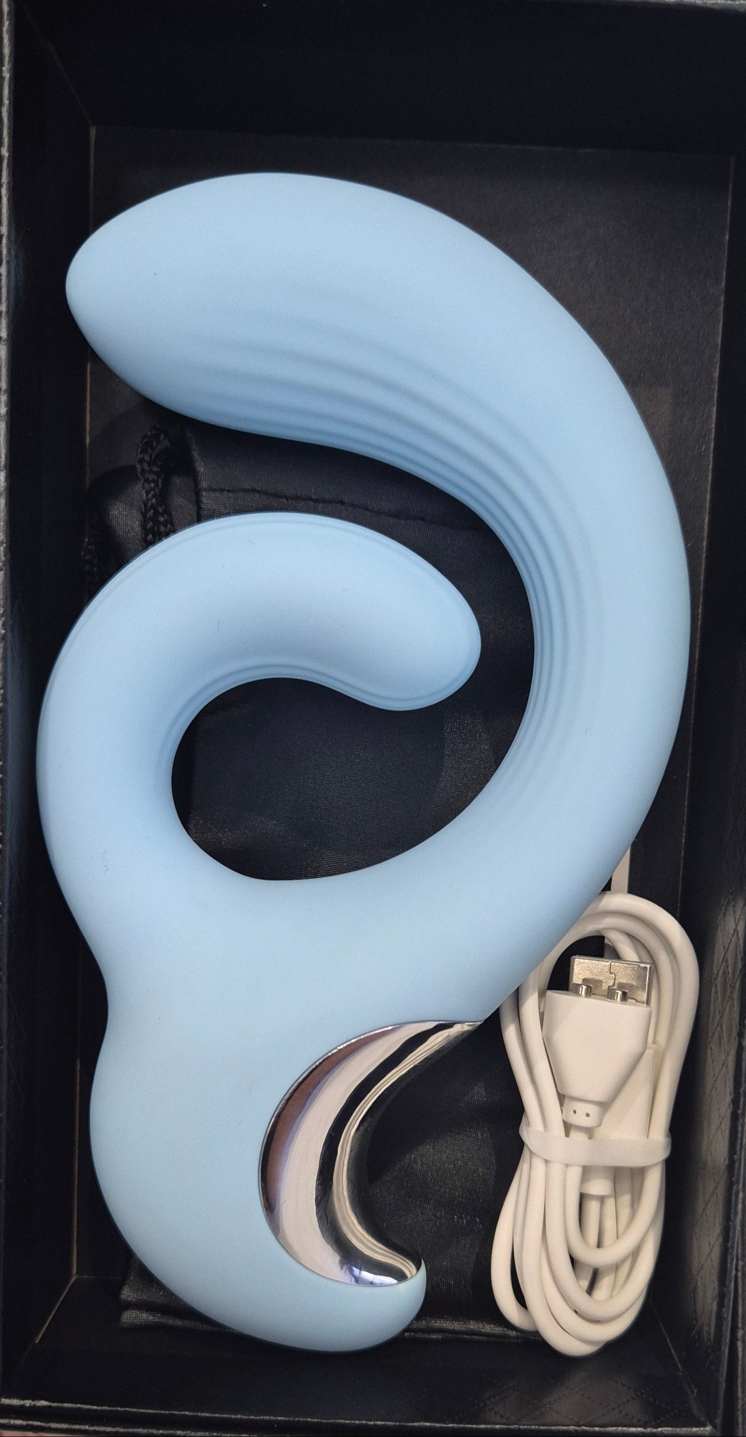 Adam & Eve Ultimate Spiral Dildo Vibrator | Dual motors | Clitoral & G-Spot | USB、mySite、bottomscart