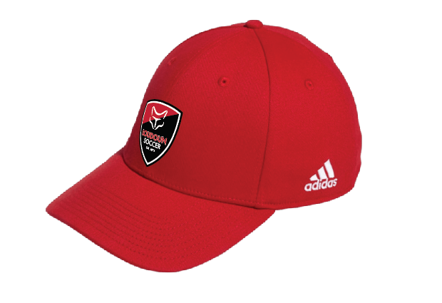 Adidas Structured Flex Cap Loudoun - Red、mySite、noshort
