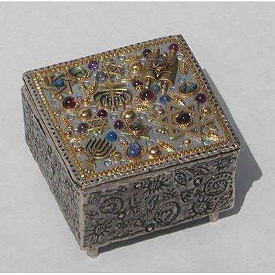 Michal Golan Abalone, Amethyst, Garnet Decorative Box、mySite、topwebapps