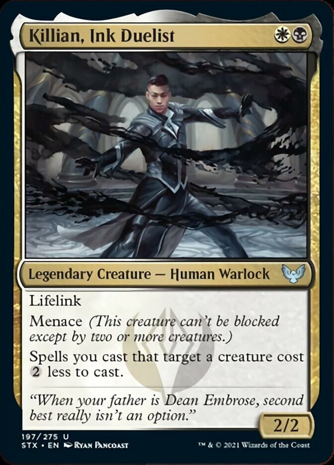 Killian, Ink Duelist Strixhaven: School of Mages、mySite、waistdrama