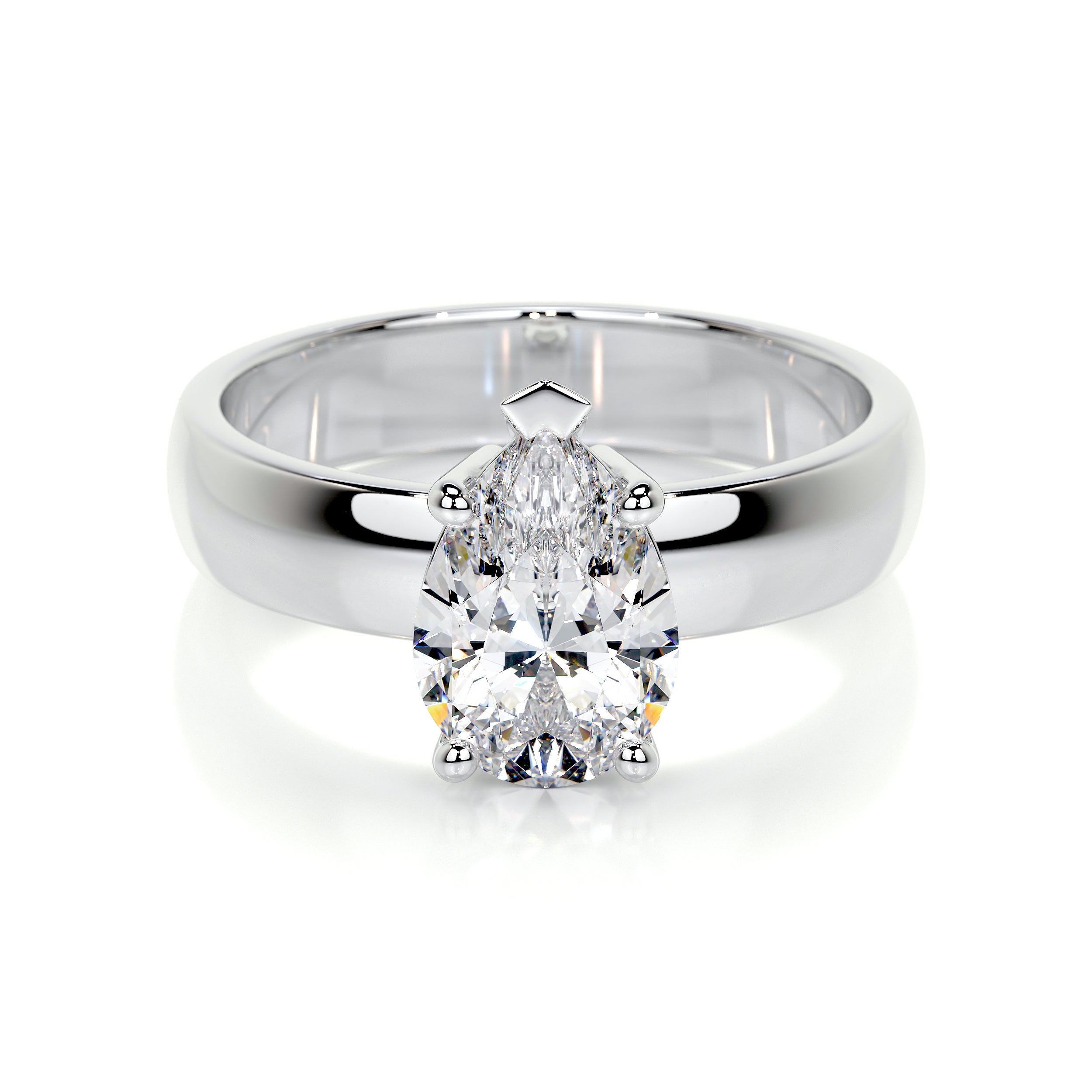 Hannah Lab Grown Diamond Ring -Platinum、mySite、hinf8tx79