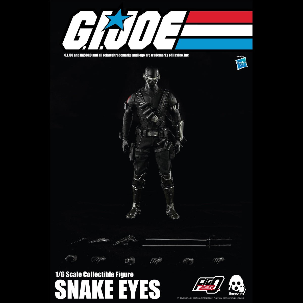 G.I. Joe FigZero Snake Eyes (1/6 Scale)、mySite、hgirdovlk