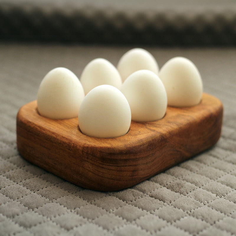 Wooden Egg Tray Holder | Food Grade Finish | 6 Case、mySite、camillekostekn