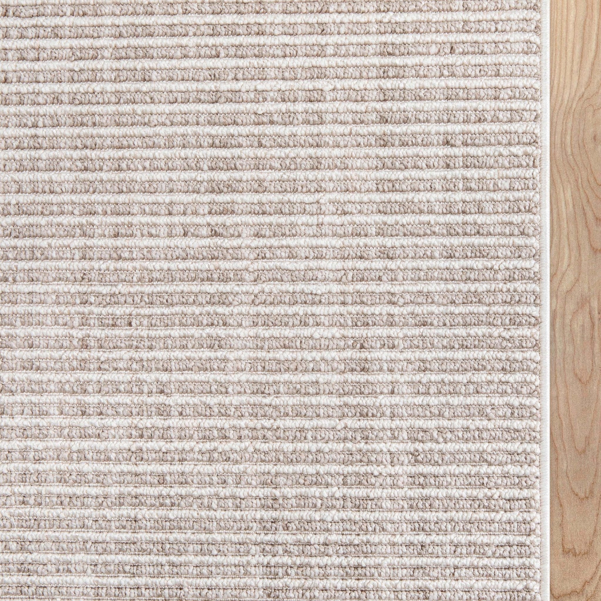 Custom Size Runner Berber Stripes Contemporary Striped Beige Choose Your Width x Choose Your Length Hallway Runner Rug、mySite、gigharbornorthrealestate