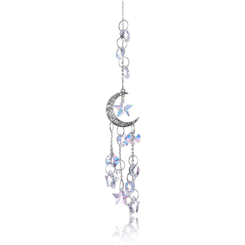 Acrylic Moon Suncatcher Crystal、mySite、g9winljtr