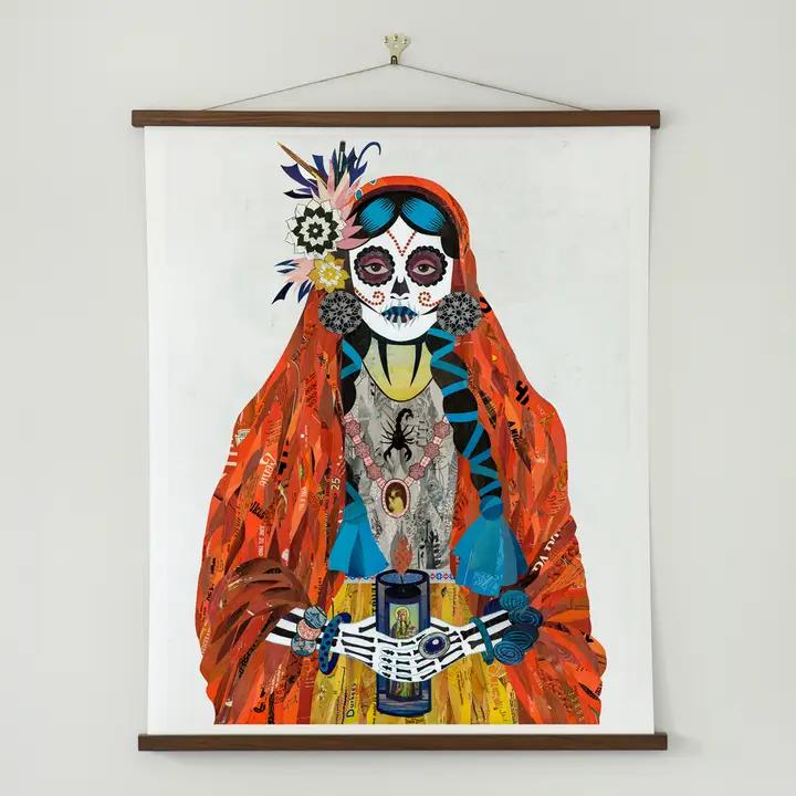 Art Print | Day of the Dead Wall Art | Vigil (Paprika)、mySite、g9winljtr