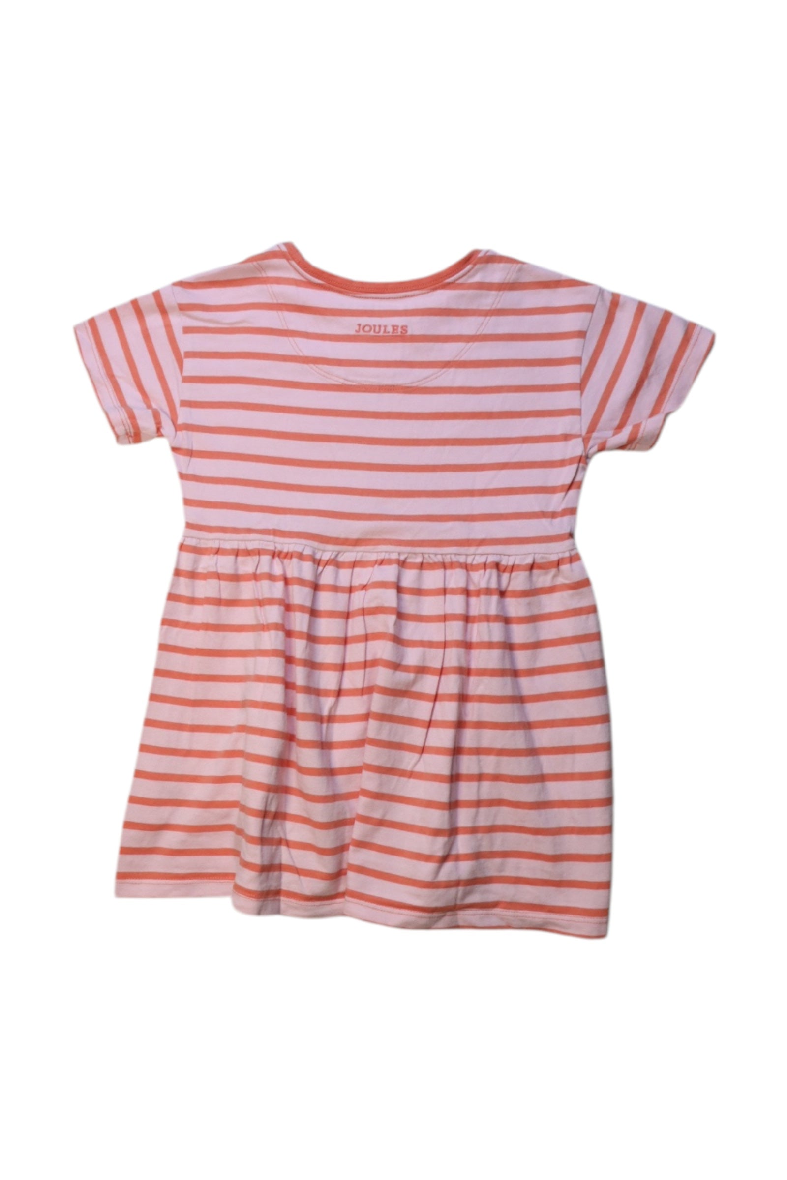 Joules Striped Short Sleeve Dress 3T、mySite、g9winljtr