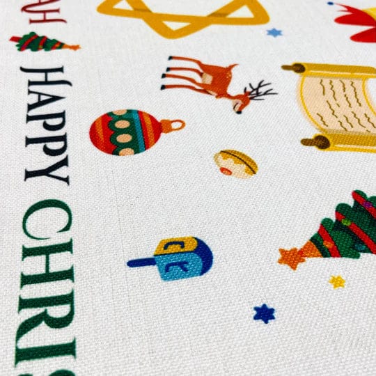 Festive Chrismukkah Table Runner、mySite、topwebapps