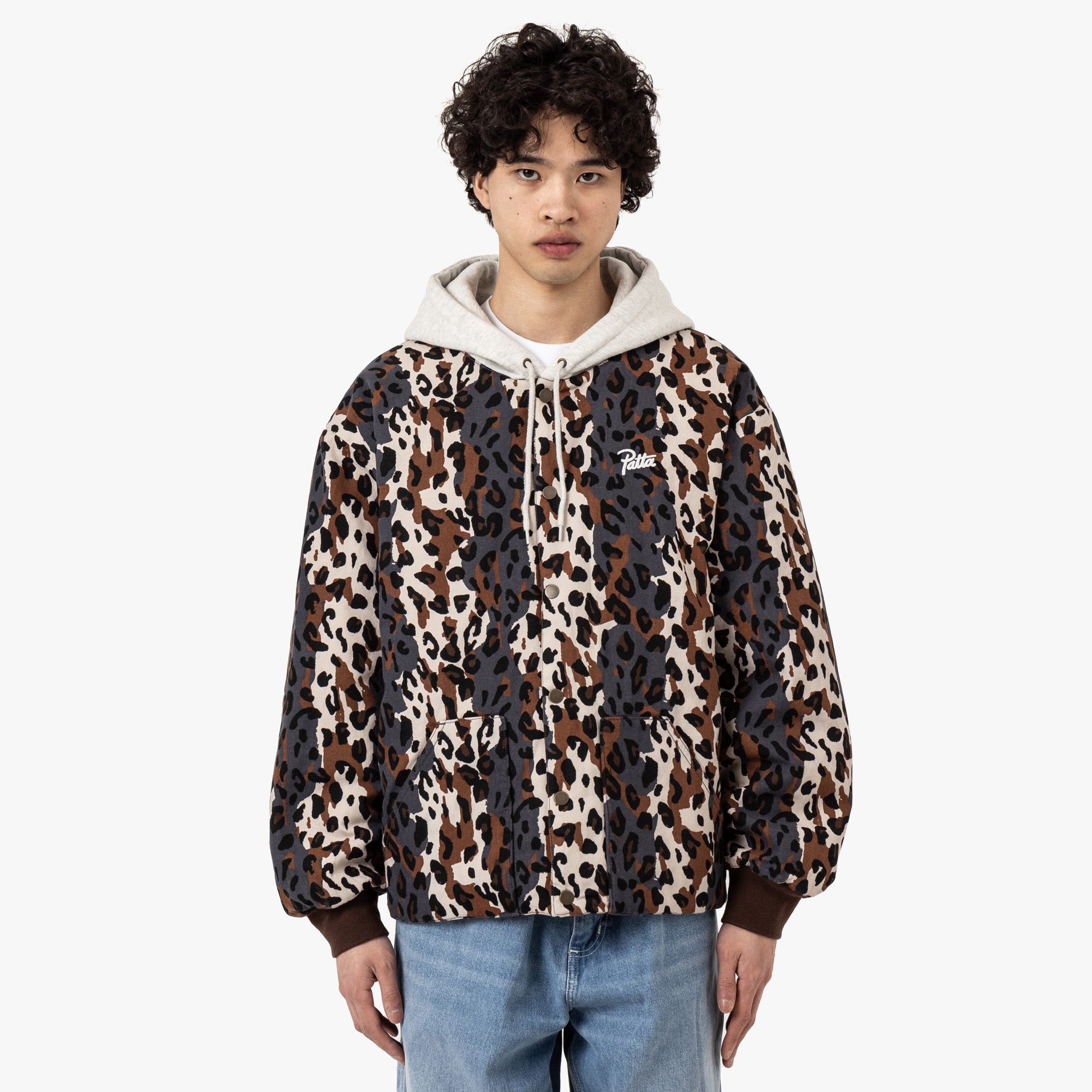 Patta City Leopard Reversible Bomber Jacket Multi、mySite、merchandisen
