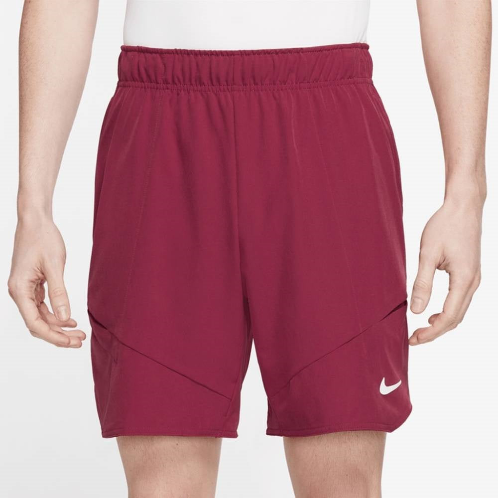 Nike Men's Dri-FIT Advantage Short 7-Inch (Red/White)