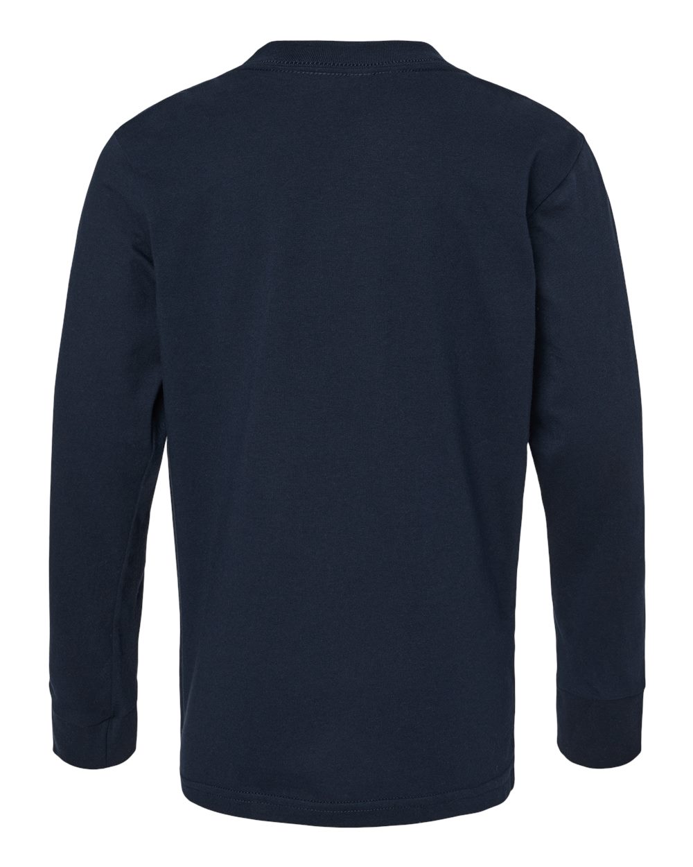 Youth L/S T-shirt - Navy、mySite、noshort