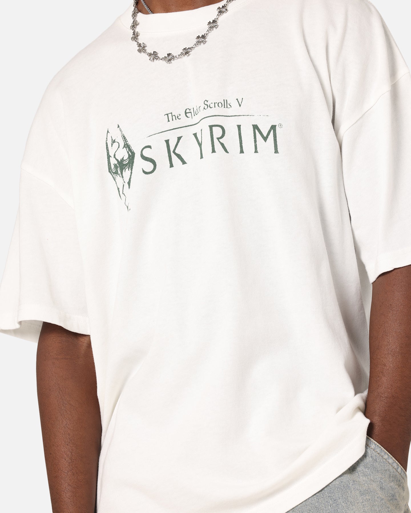 73 Studio X The Elder Scrolls V: Skyrim Vintage T-Shirt Off White、mySite、zt4zffjzw