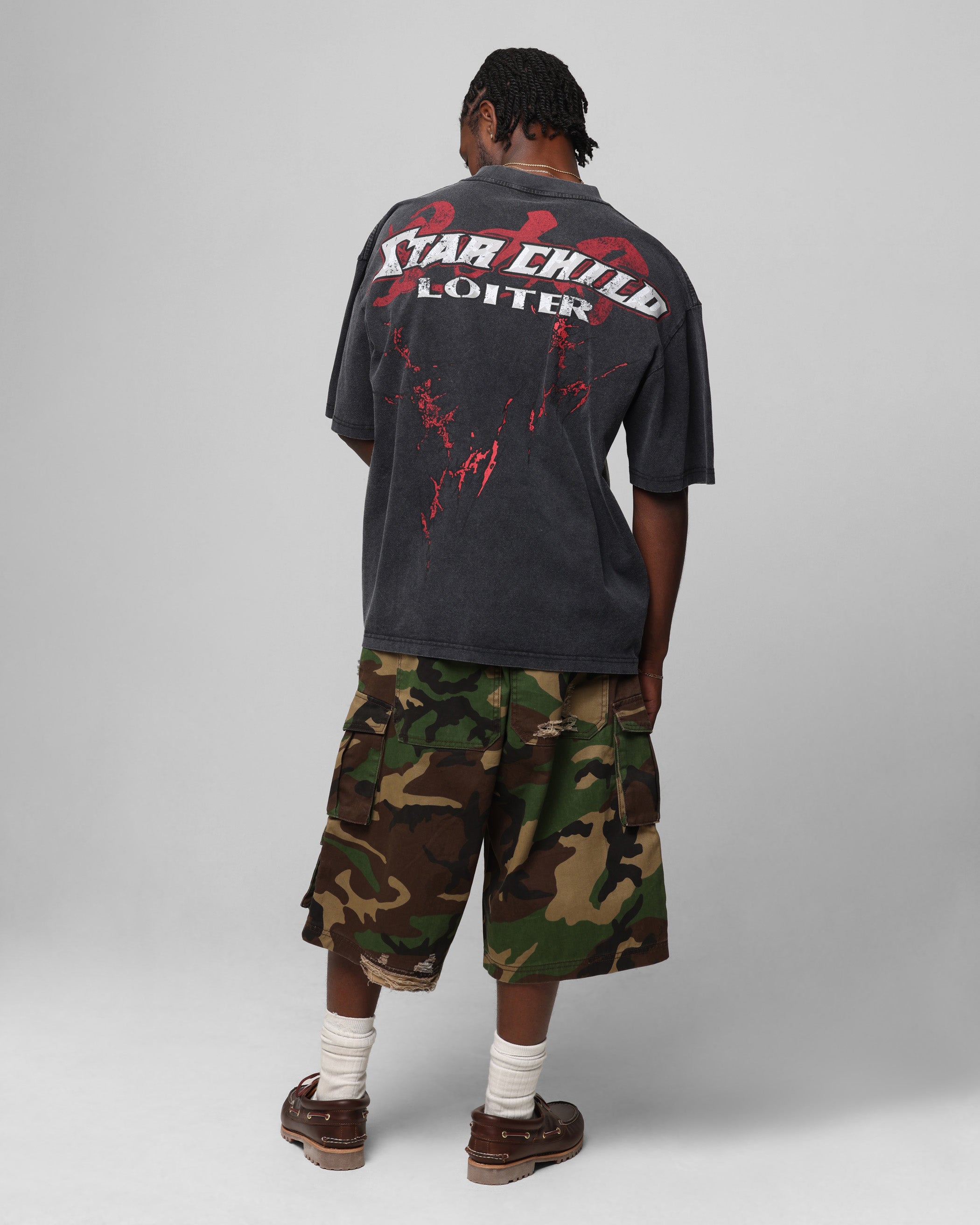 Loiter Valkyrie Vintage T-Shirt Black Wash、mySite、zt4zffjzw