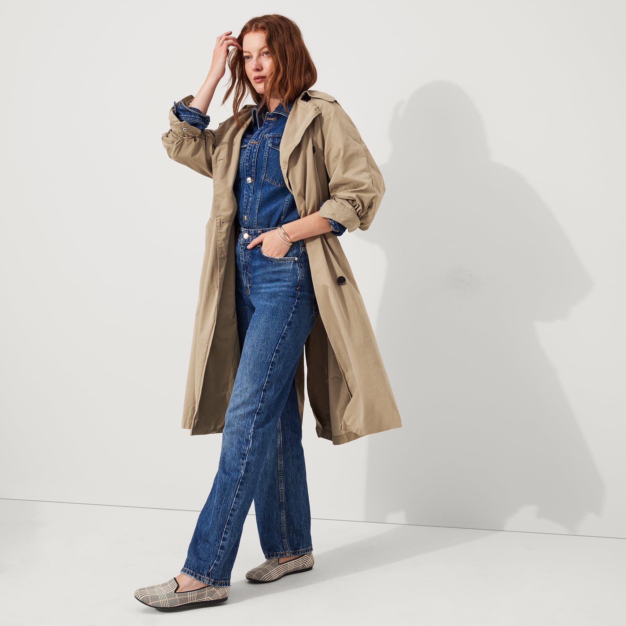  The Loafer - Ivory Glen Plaid、mySite、preschool7hills